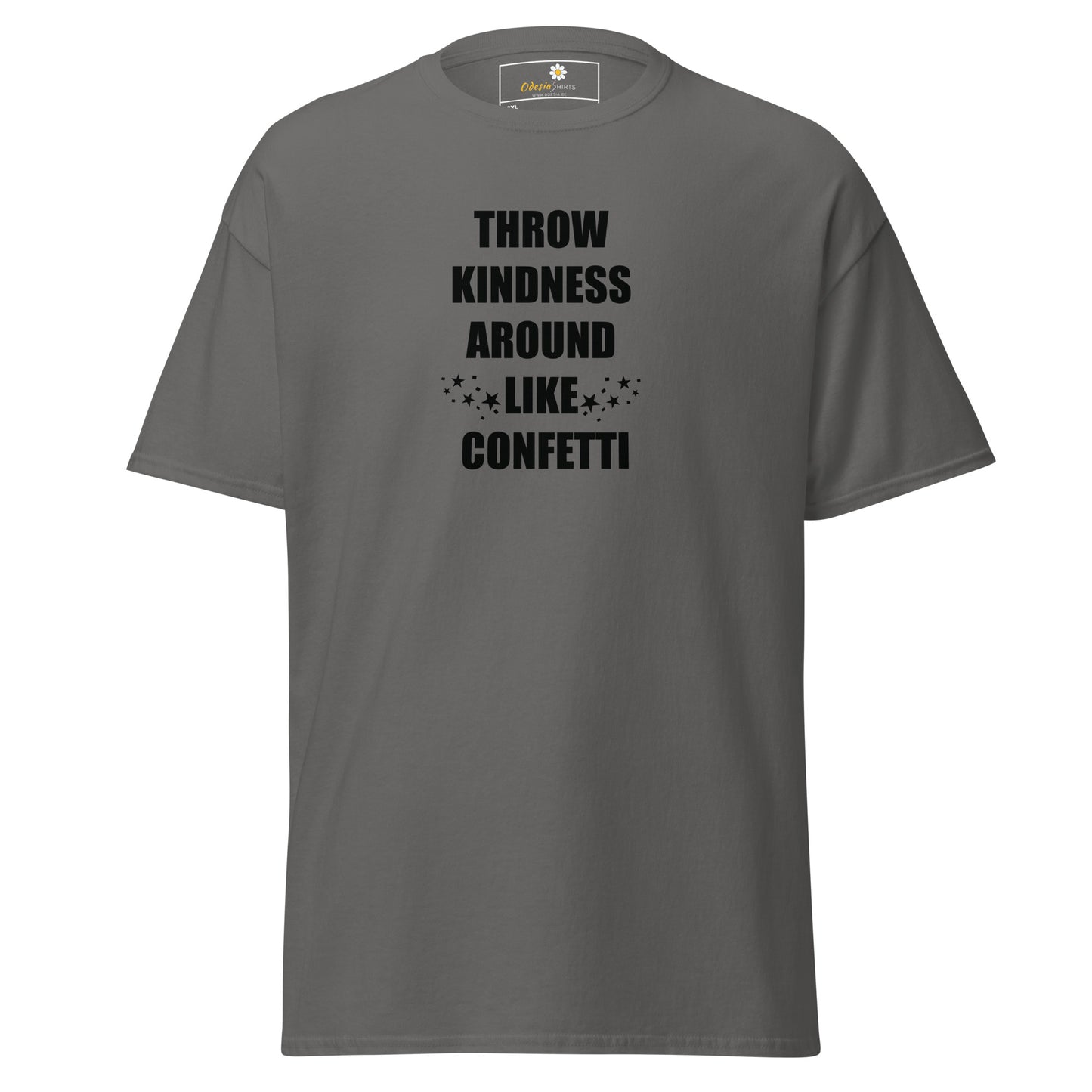 T-shirt classique pour homme - TEXT THROW KINDNESS AROUND - BIG
