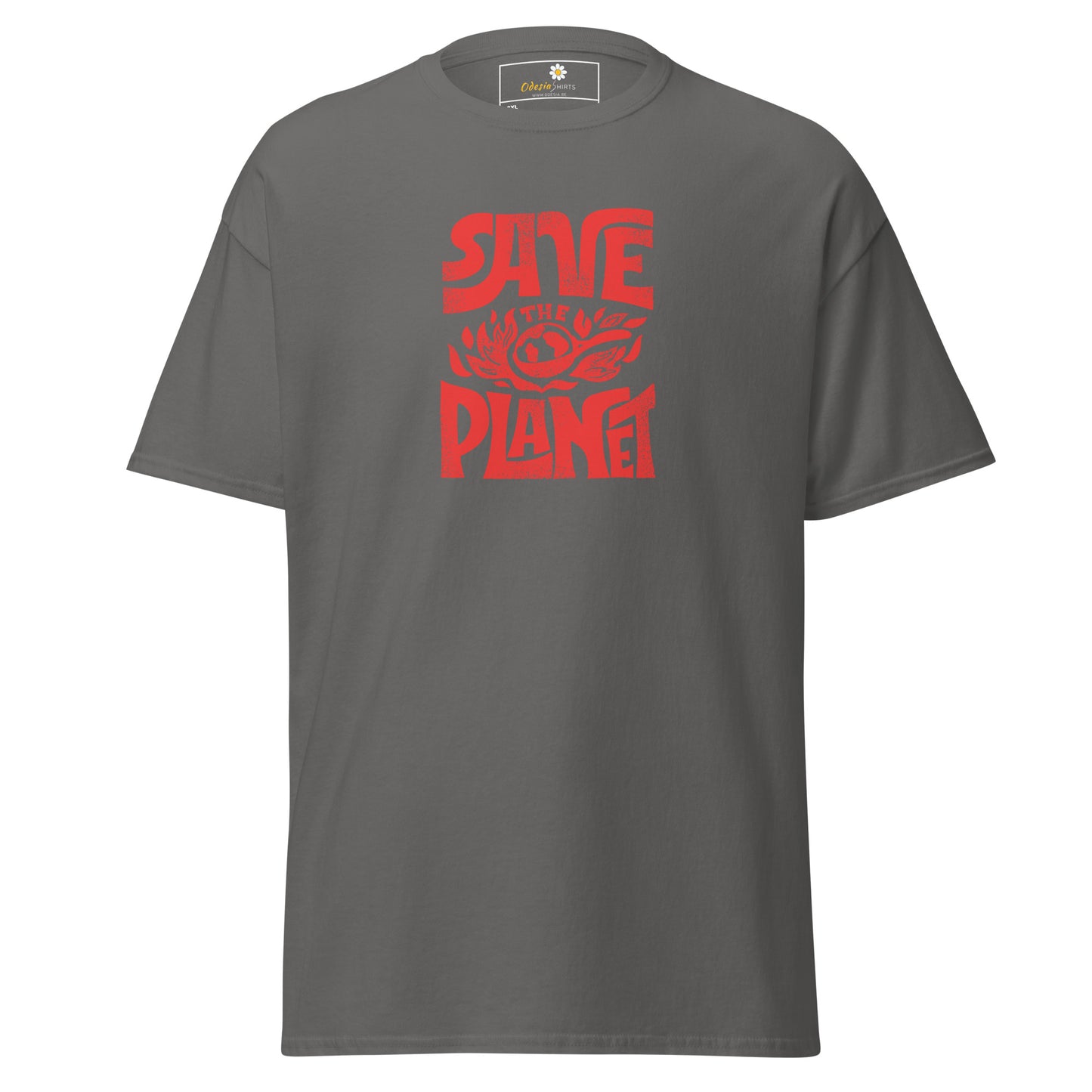 Unisex classic t-shirt - ECOLOGY SAVE THE PLANET - BIG