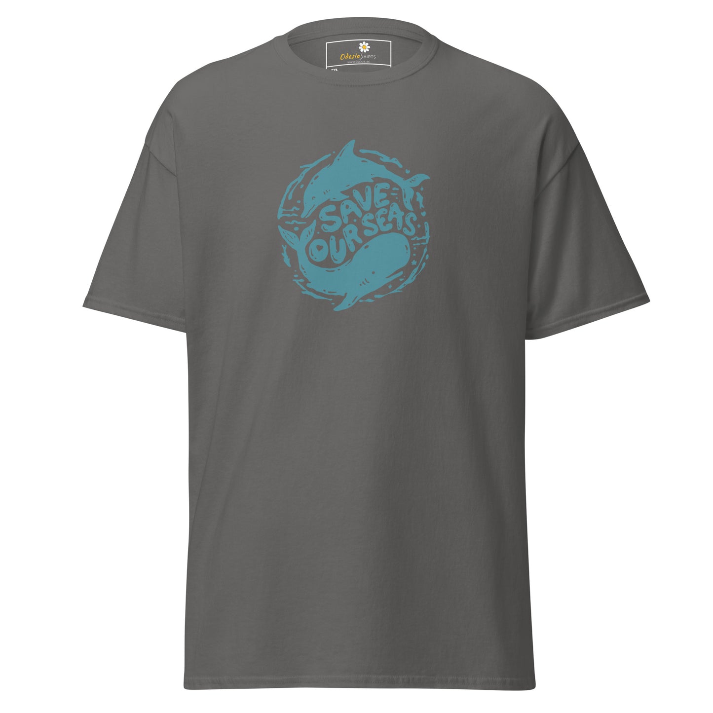 Unisex classic t-shirt - ECOLOGY SEALIFE SAVE OUR SEAS - BIG
