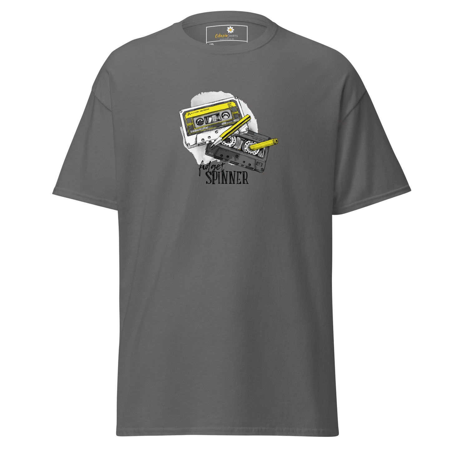Unisex classic t-shirt - MUSIC TAPE SPINNER - BIG