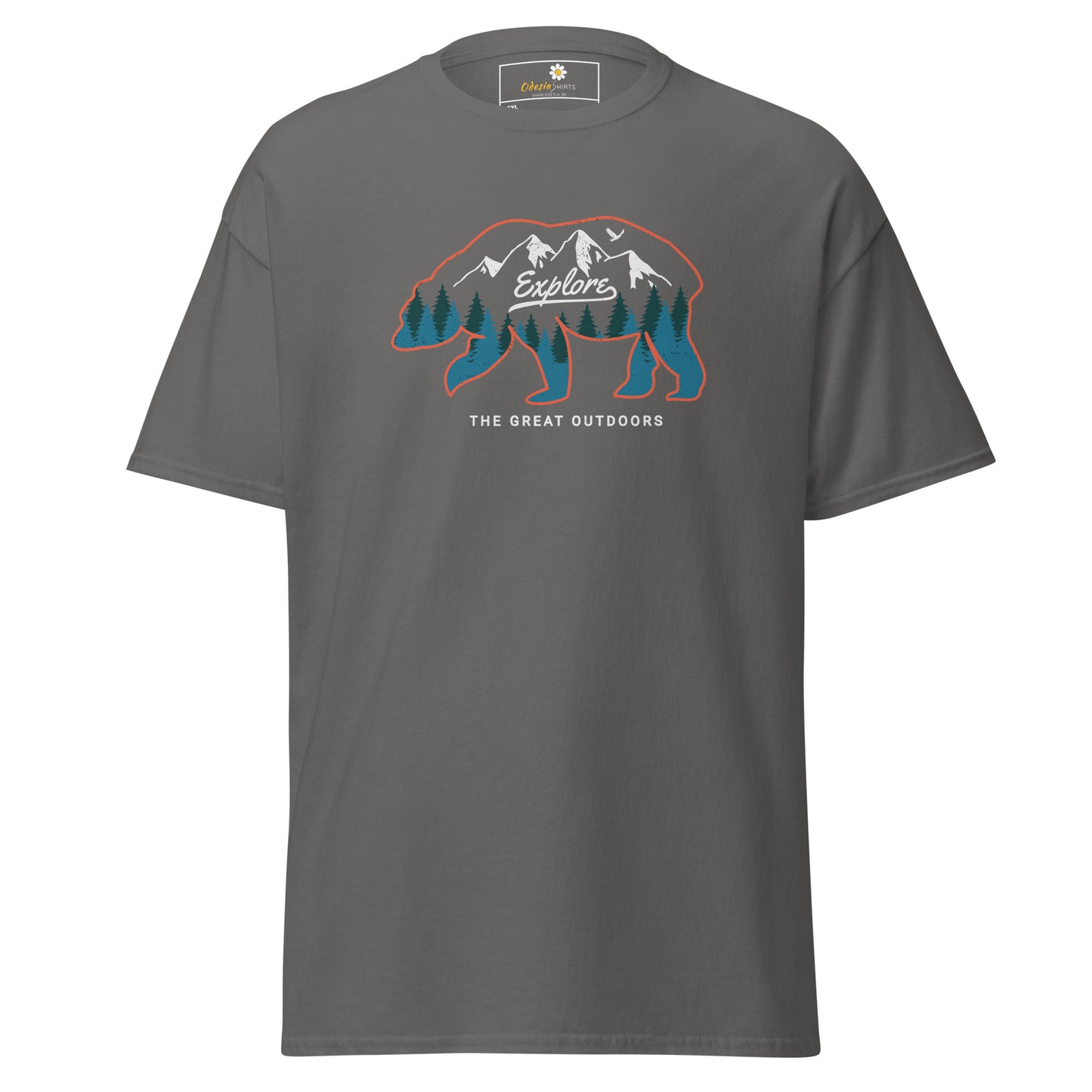 Unisex classic t-shirt - ADVENTURE GREAT OUTDOORS - BIG