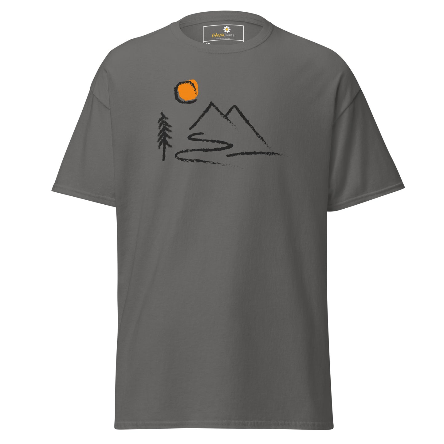 Unisex classic t-shirt - ADVENTURE OIUTDOORS FUN - BIG