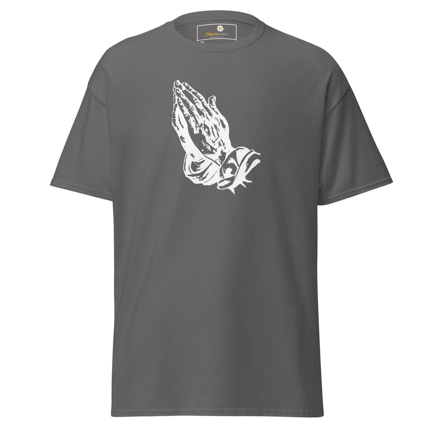 Unisex classic t-shirt - SPIRITUAL PRAYING HANDS - BIG
