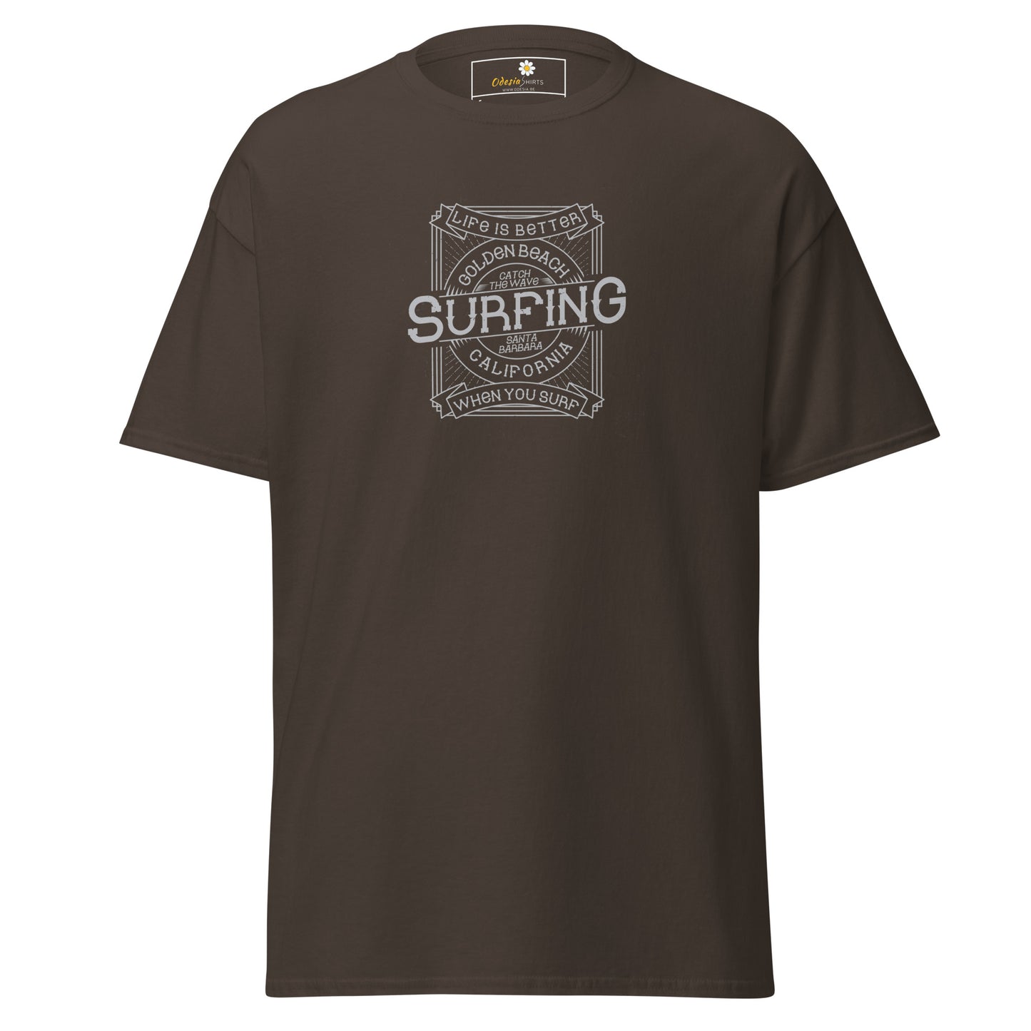 Unisex classic tee - SPORT GOLDEN BEACH SURFING - REGULAR