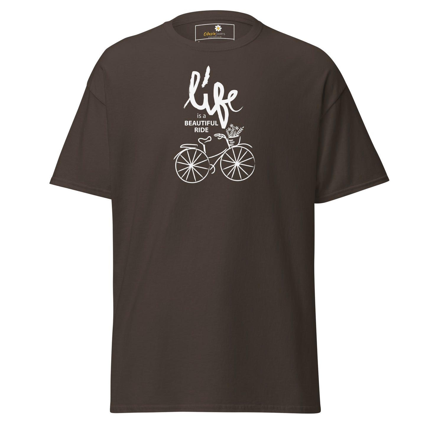 Unisex classic tee - SPORT POSITIVE LIFE BEAUTIFUL - REGULAR