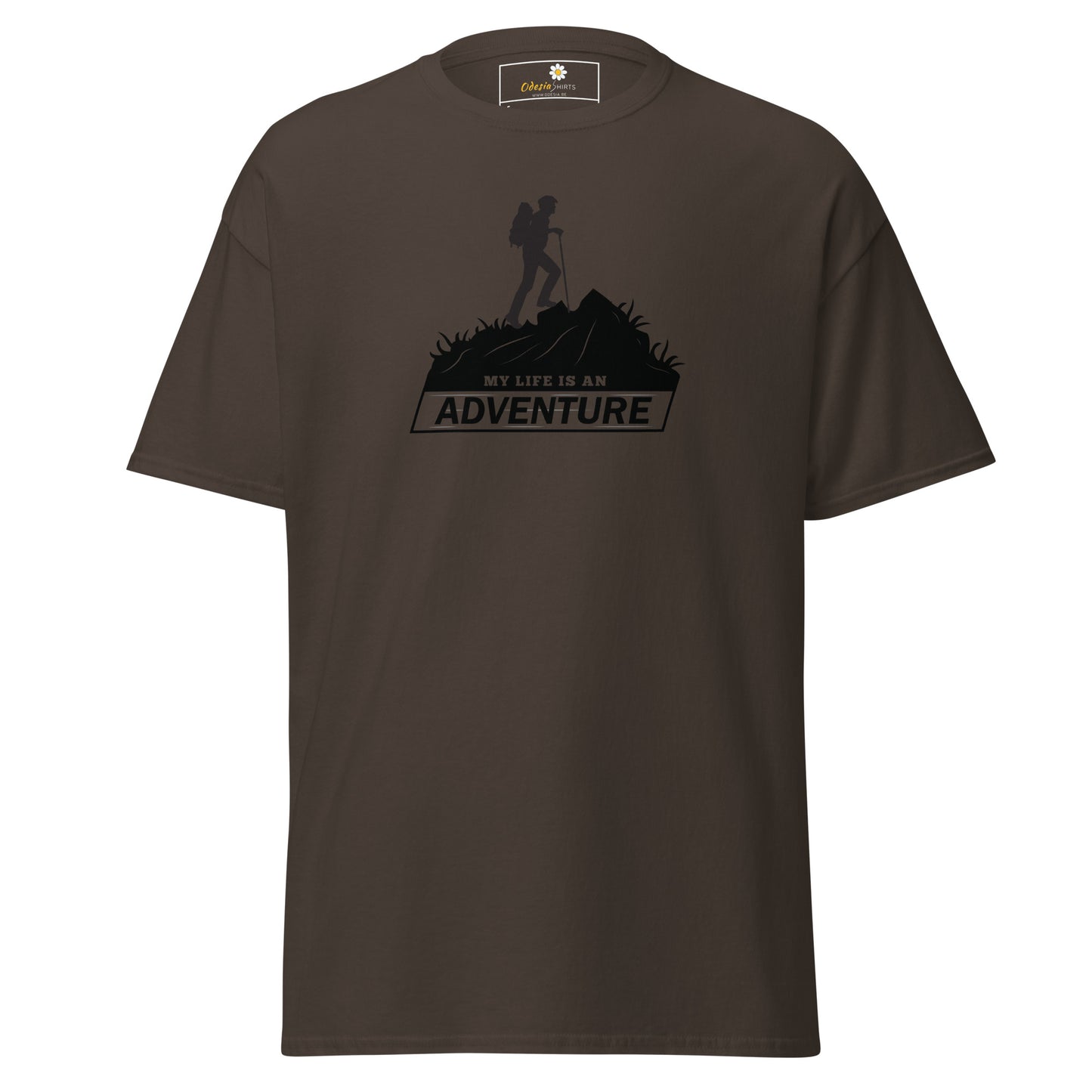 Unisex classic t-shirt - ADVENTURE MOUNTAIN - REGULAR