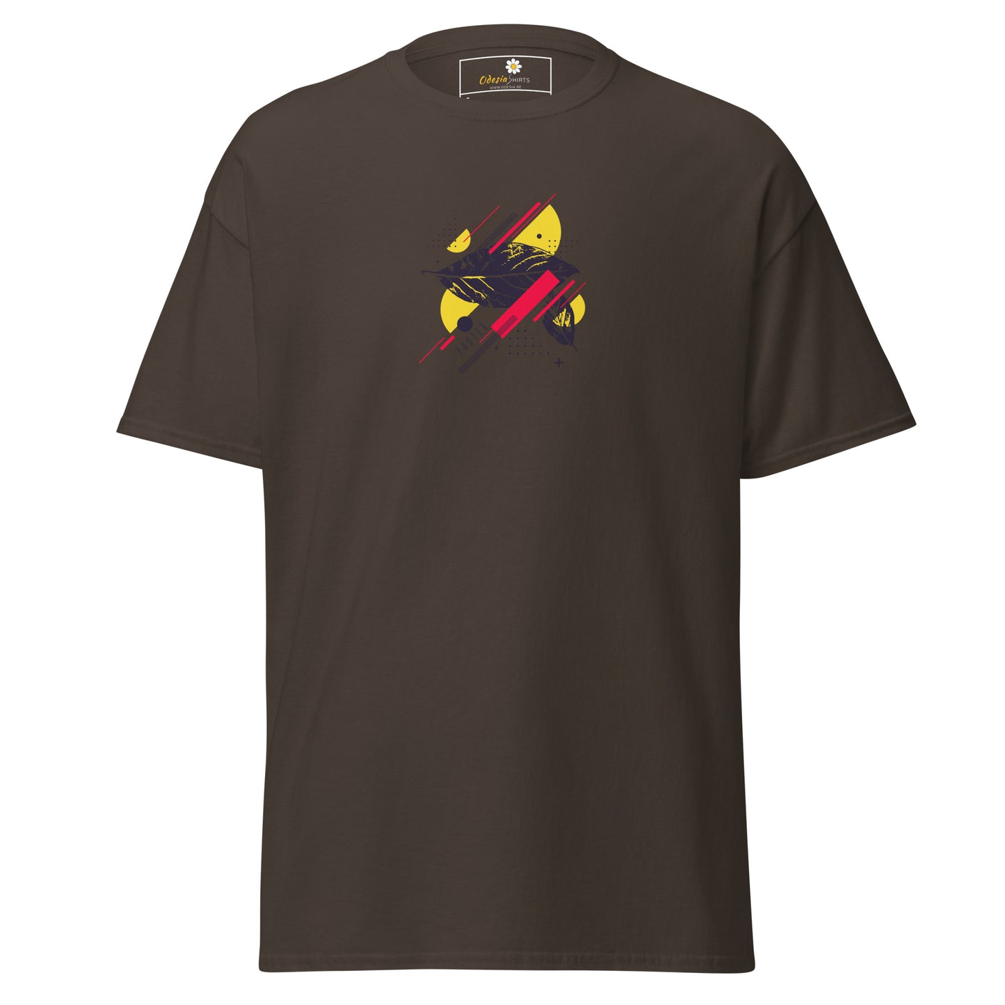 Unisex classic t-shirt - ABSTRACT SHAPES - REGULAR