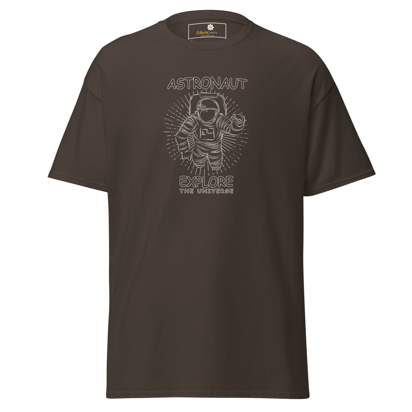 T-shirt classique unisexe - ASTRONAUT EXPLORE UNIVERSE - REGULAR