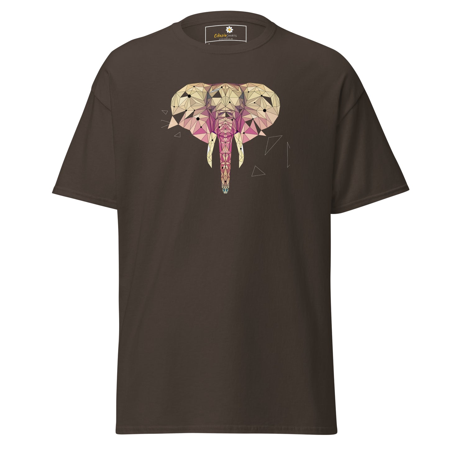 Unisex classic t-shirt - ABSTRACT WILD LIFE ELEPHANT - REGULAR