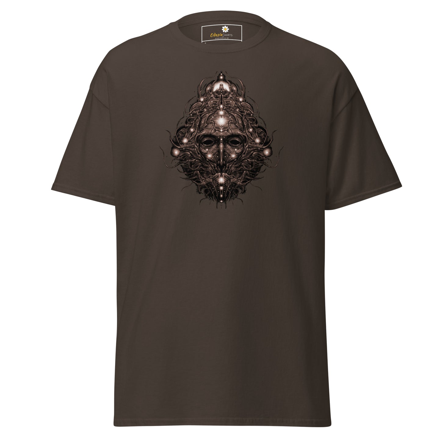 Unisex classic t-shirt - ABSTRACT HUMAN FACE - REGULAR