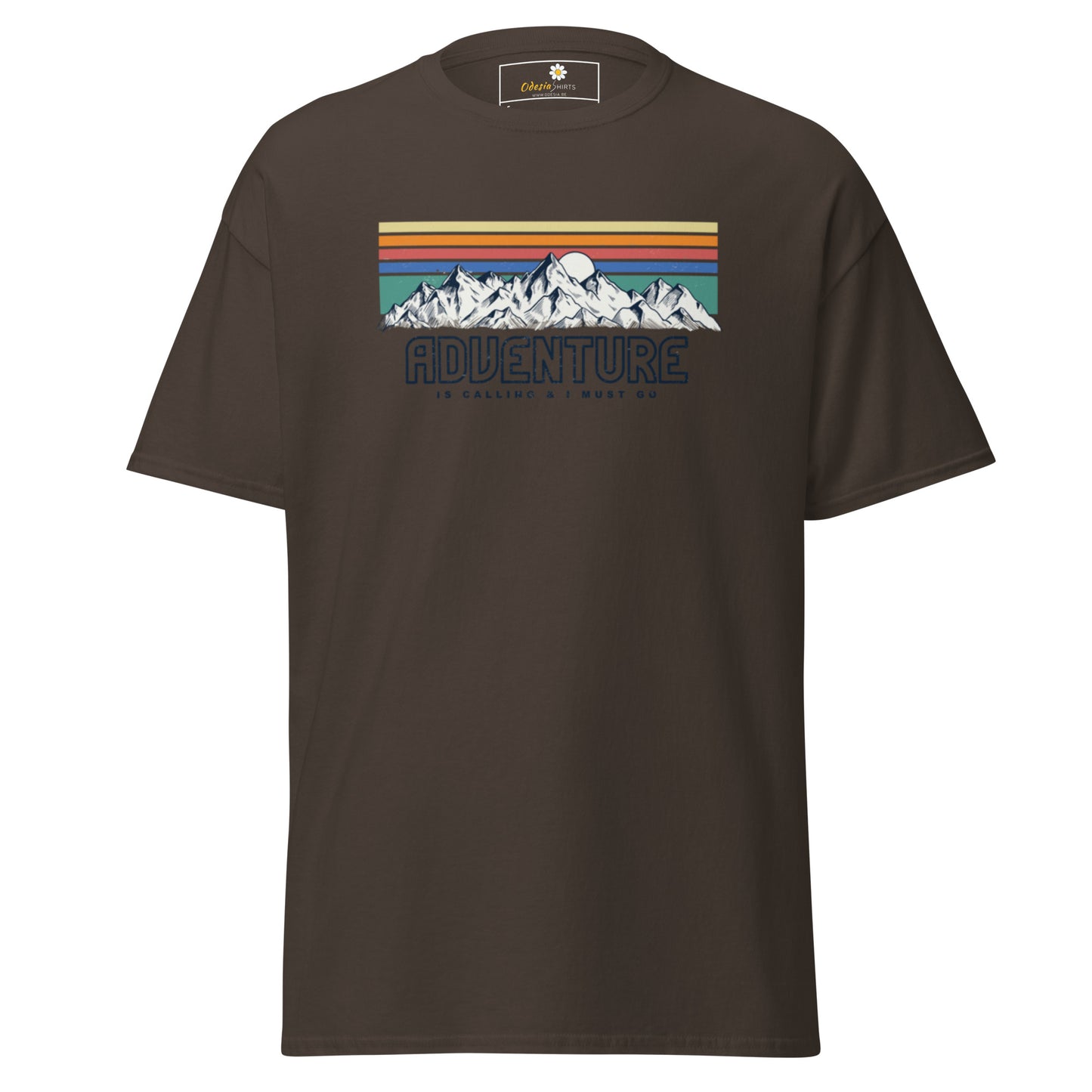 Unisex classic t-shirt - ADVENTURE AMERICAN COLORS - REGULAR