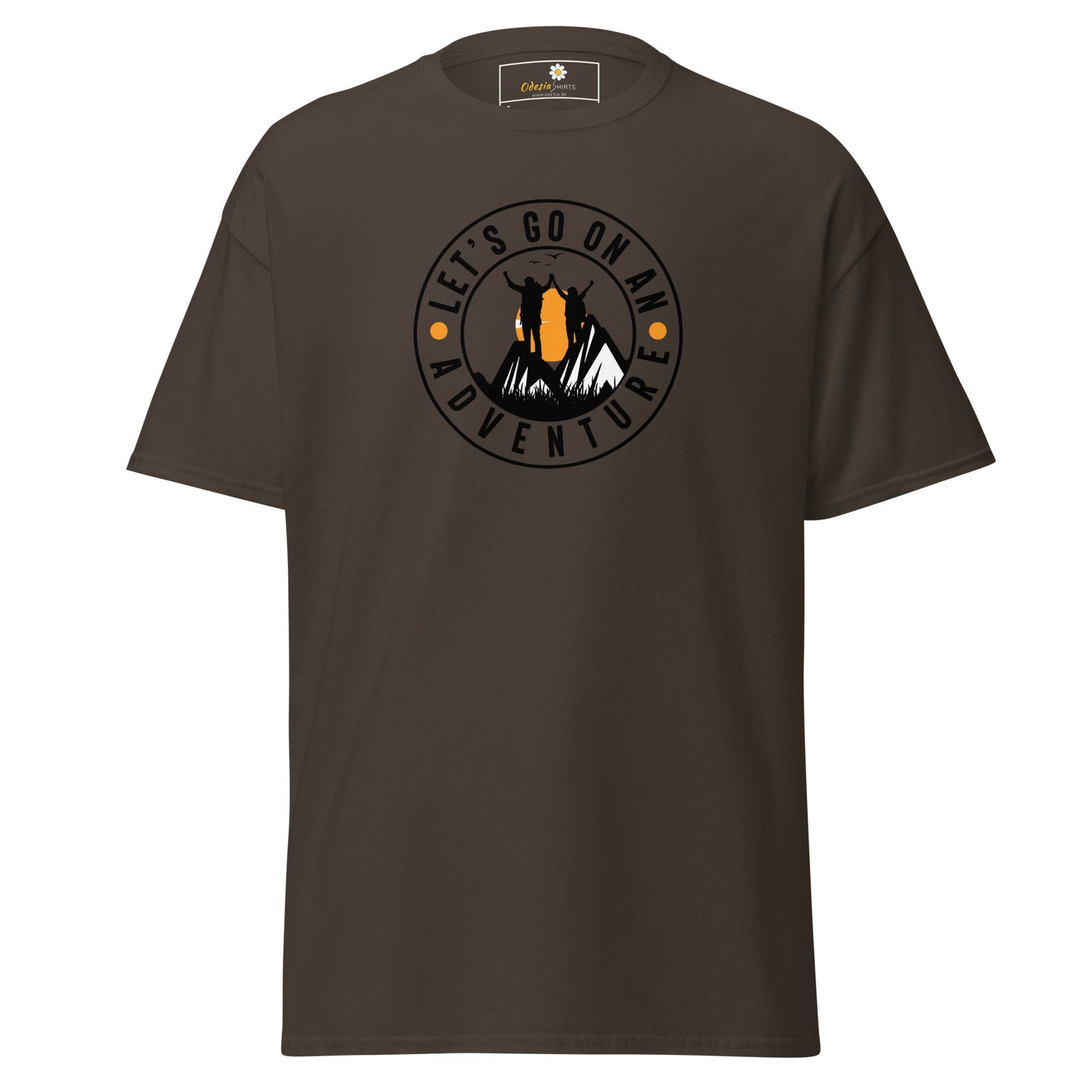 Unisex classic t-shirt - ADVENTURE GO ON - REGULAR
