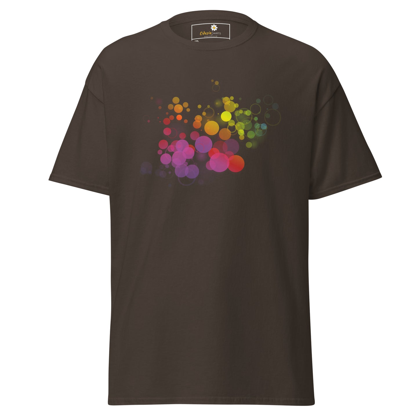 T-shirt classique unisexe - BULLES ABSTRAITES - GRANDES