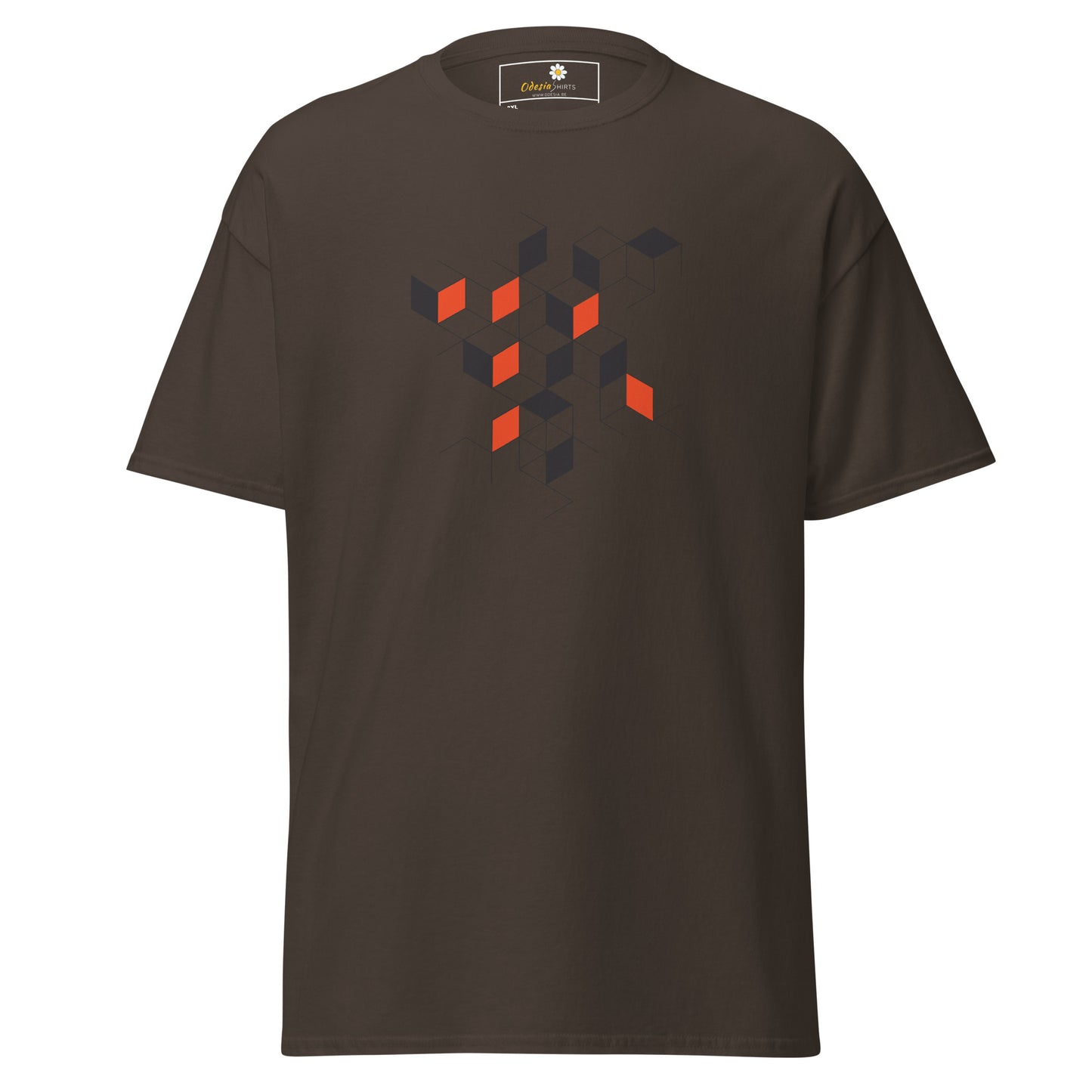 Unisex classic t-shirt - ABSTRACT SQUARES - BIG