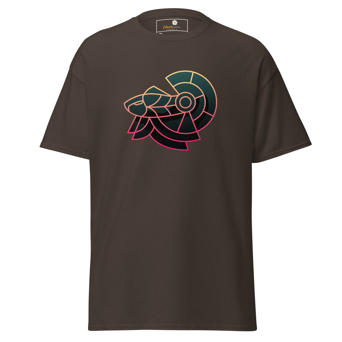 Unisex classic t-shirt - ABSTRACT HERMIT - BIG