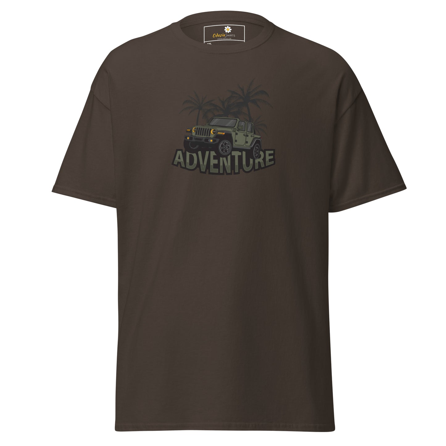 Unisex classic t-shirt - ADVENTURE OFF-ROAD 4x4 - BIG