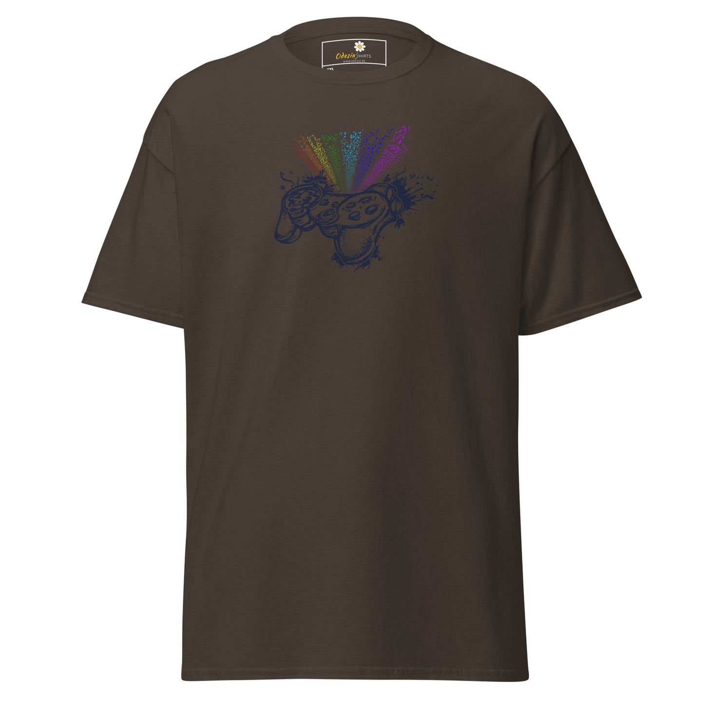 Unisex classic t-shirt - GAMERS COLORFUL CONTROLLER - BIG