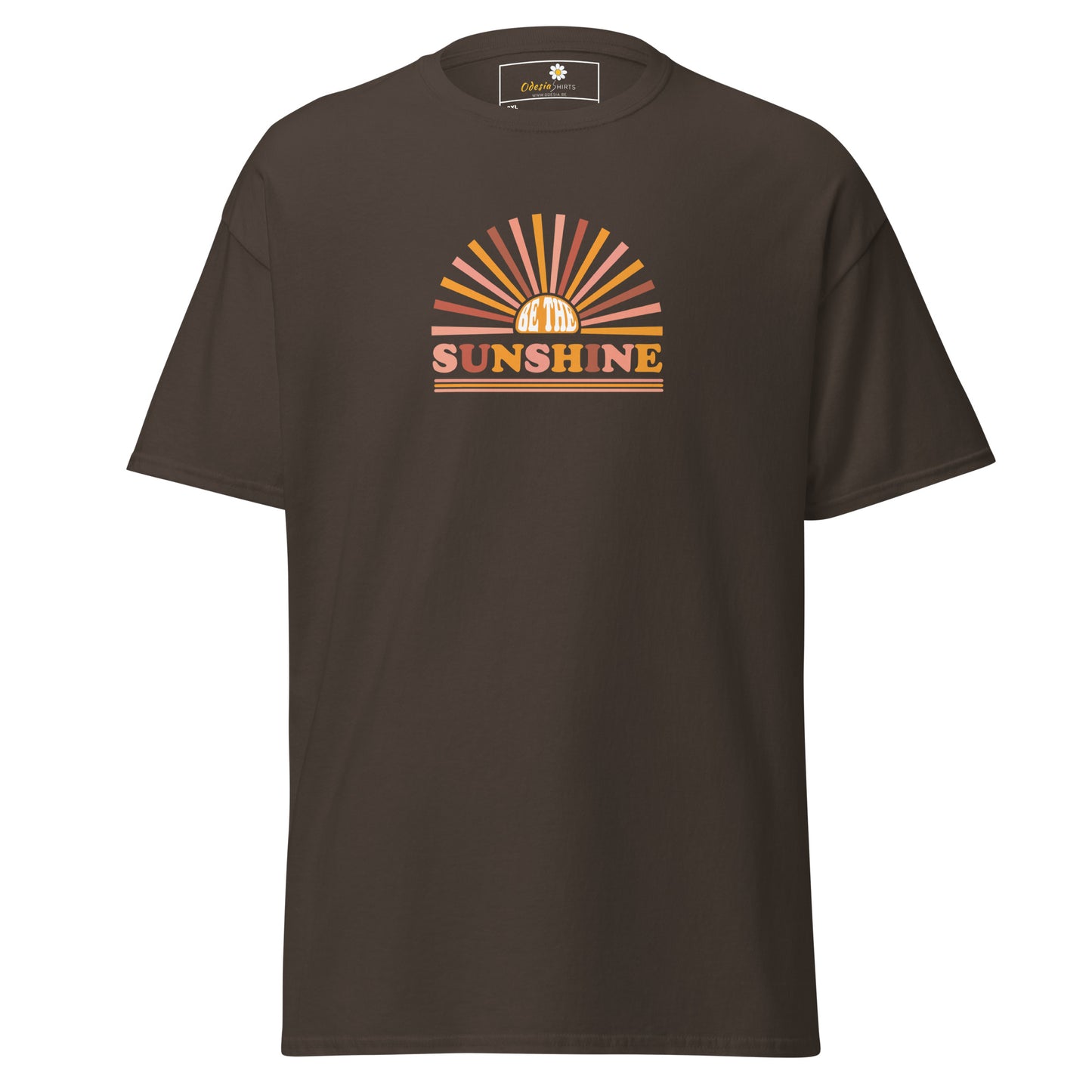 Heren klassiek t-shirt - SUMMER SUNSHINE - GROOT