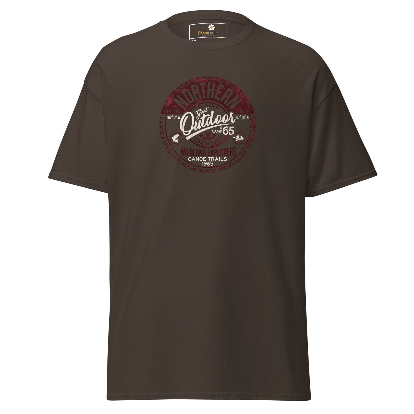 Unisex classic t-shirt - ADVENTURE NORTHERN OUTDOORS - BIG