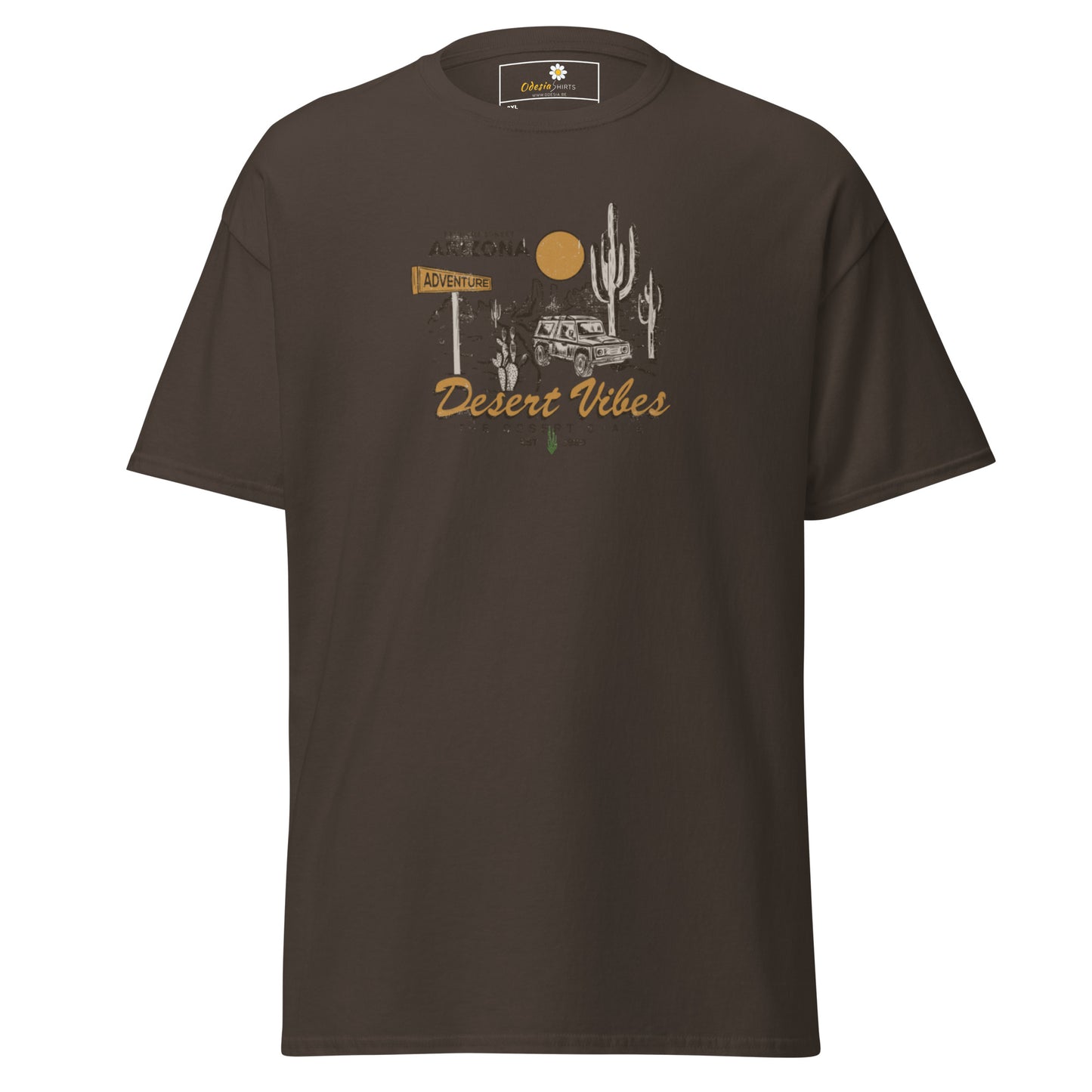 Unisex classic t-shirt - ADVENTURE DESERT VIBES - BIG