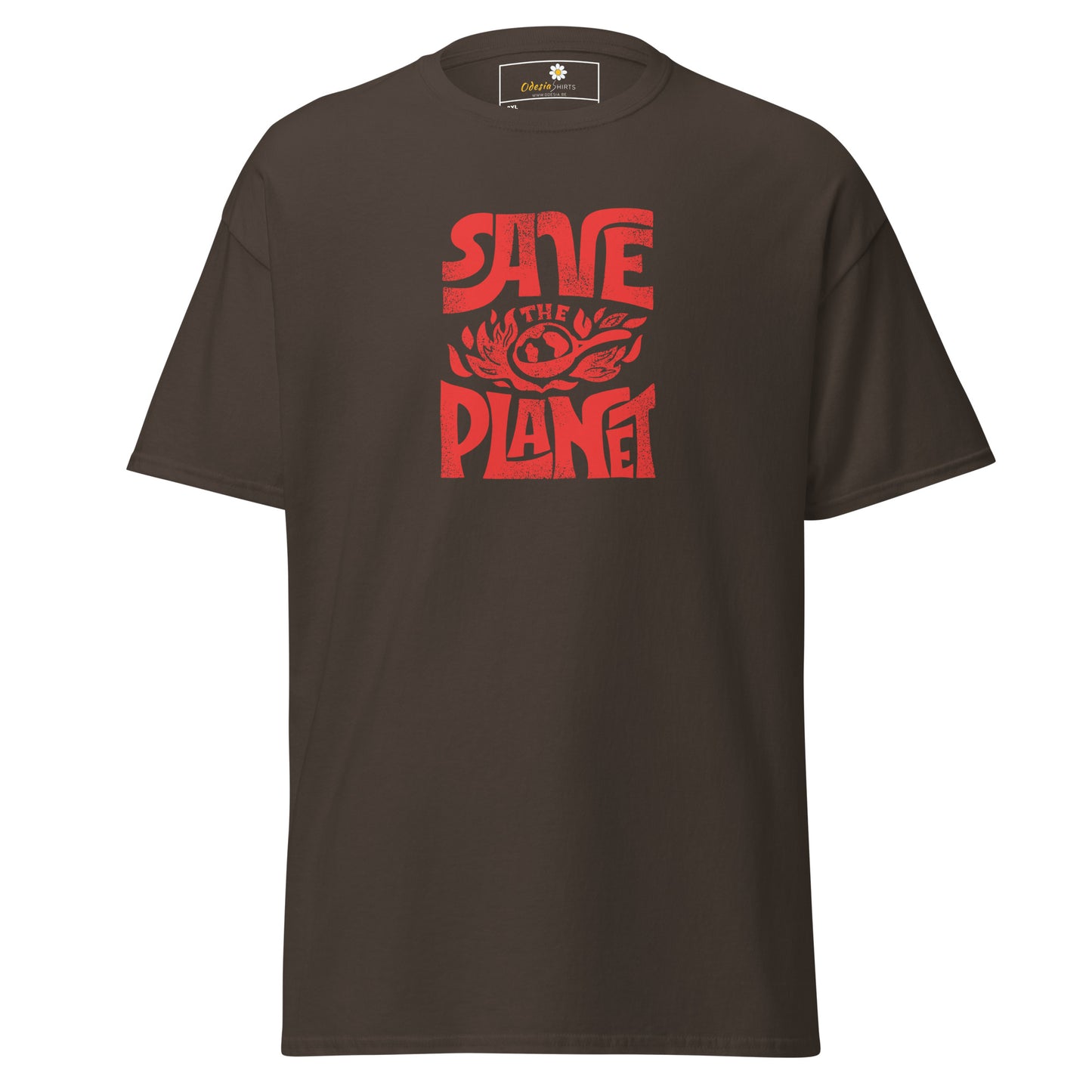 Unisex classic t-shirt - ECOLOGY SAVE THE PLANET - BIG