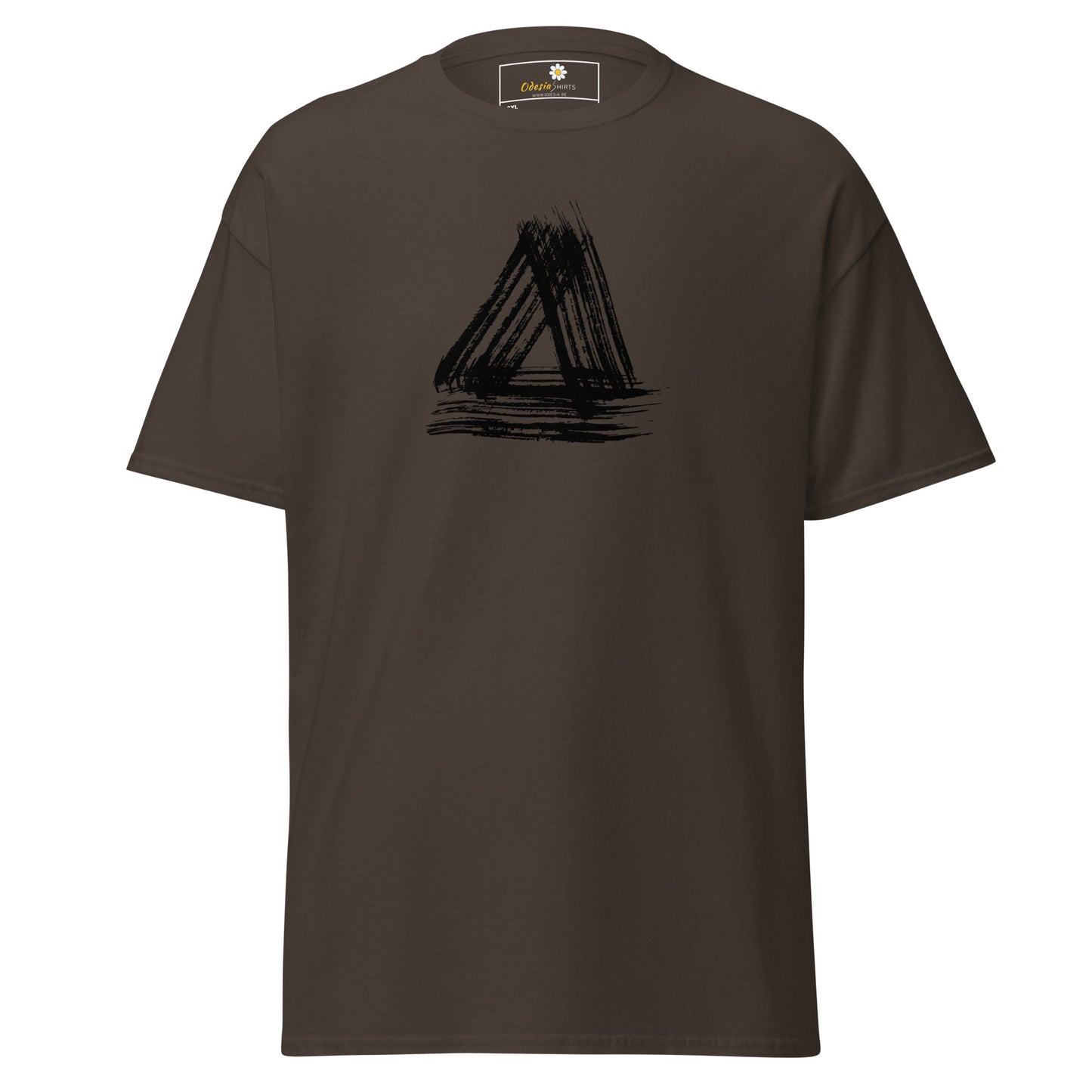 Unisex classic t-shirt - ABSTRACT TRIANGLE - BIG