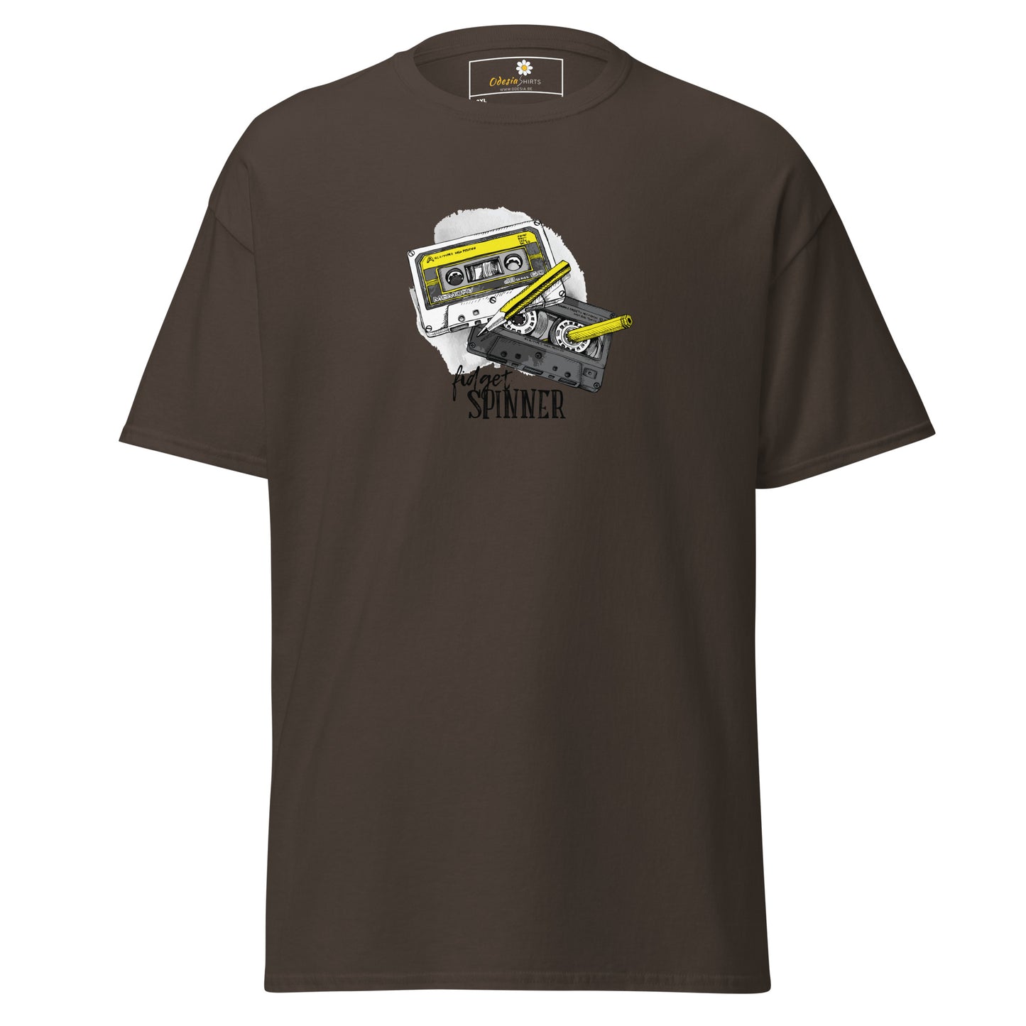 Unisex classic t-shirt - MUSIC TAPE SPINNER - BIG