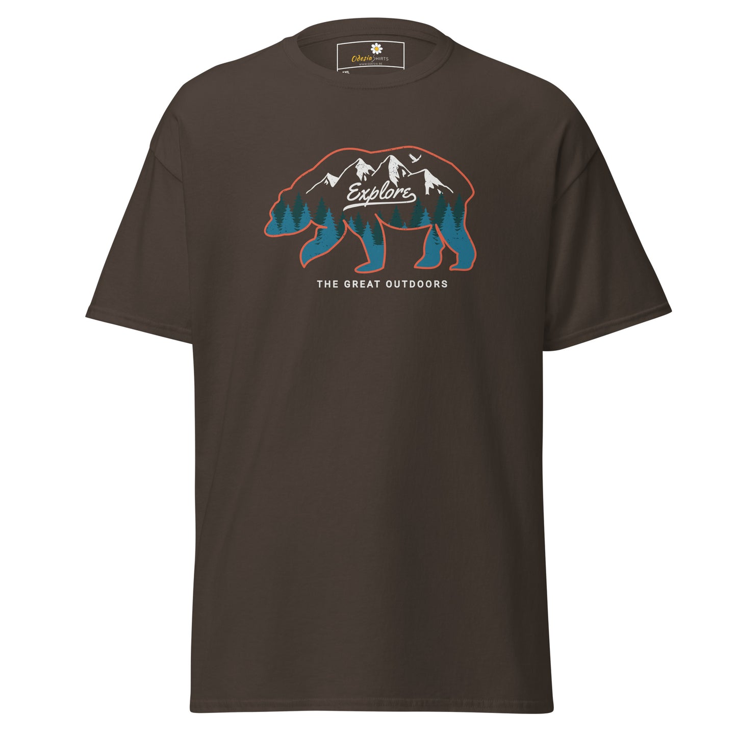 Unisex classic t-shirt - ADVENTURE GREAT OUTDOORS - BIG