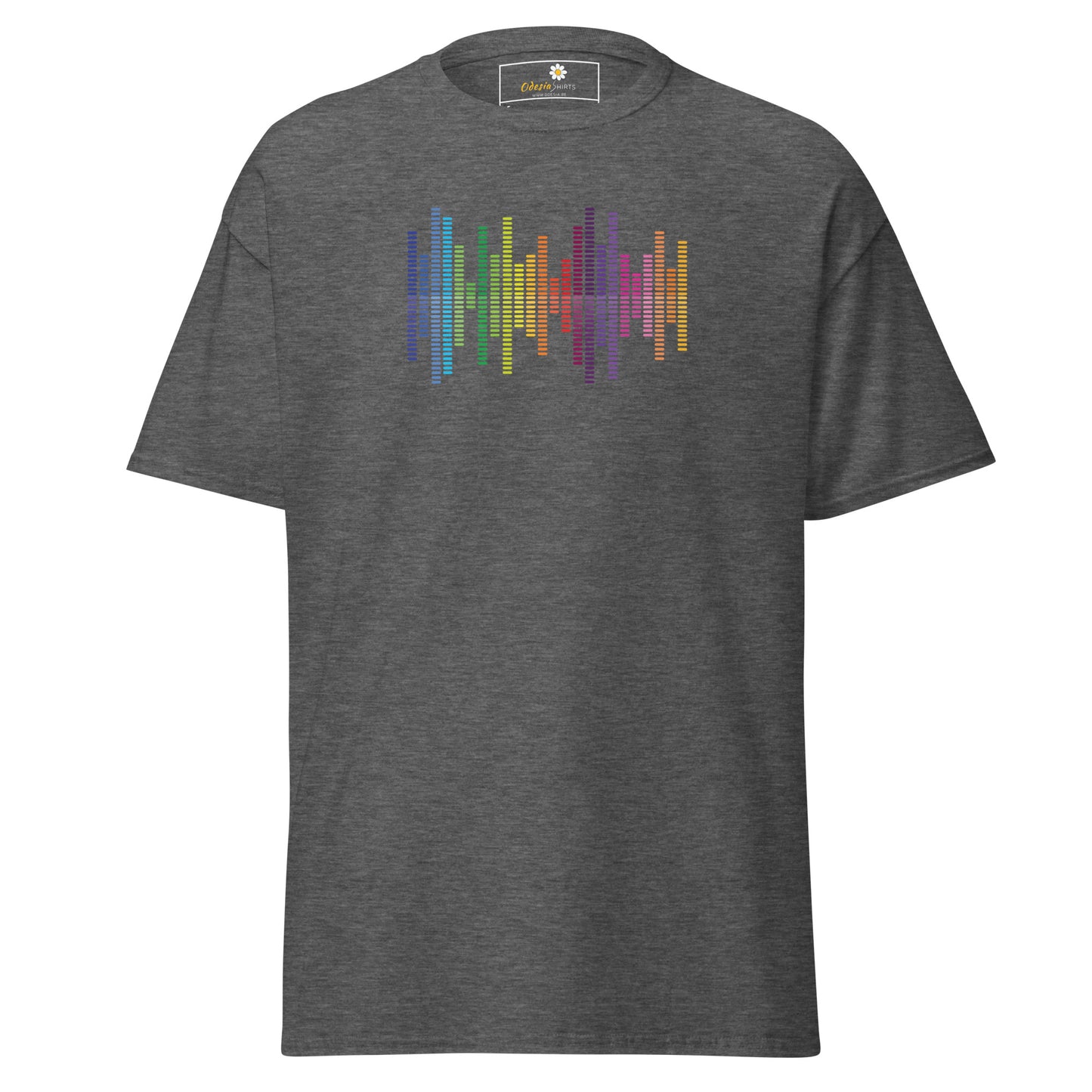 Unisex classic tee - MUSIC AUDIO SPECTRUM - REGULAR