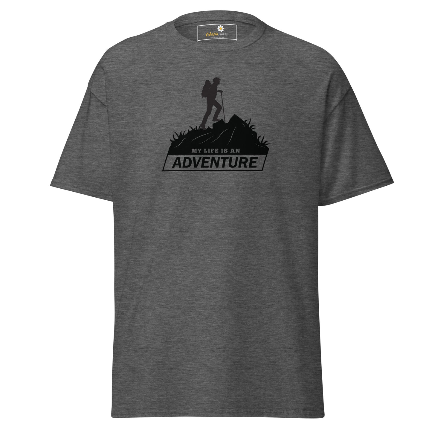 Unisex classic t-shirt - ADVENTURE MOUNTAIN - REGULAR