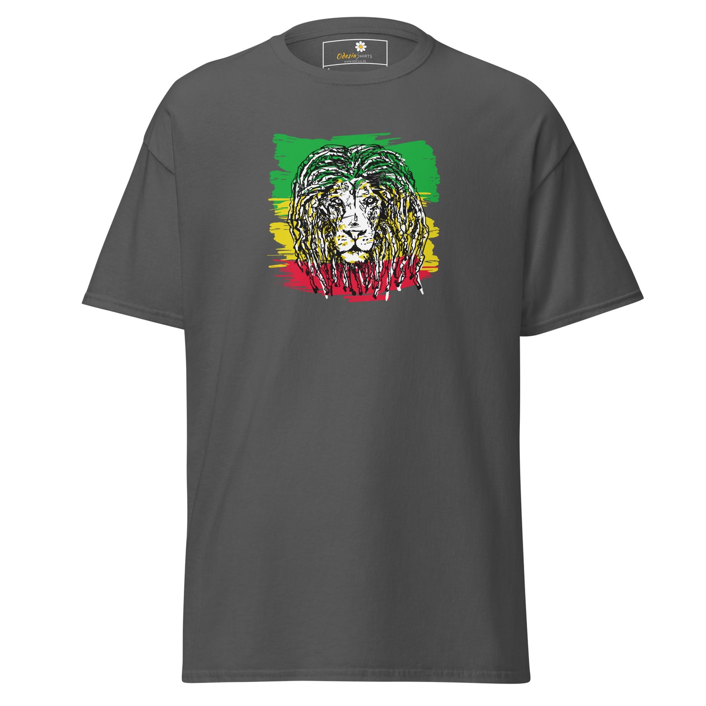 Unisex classic t-shirt - WILD LIFE MUSIC LION REGGAE - REGULAR