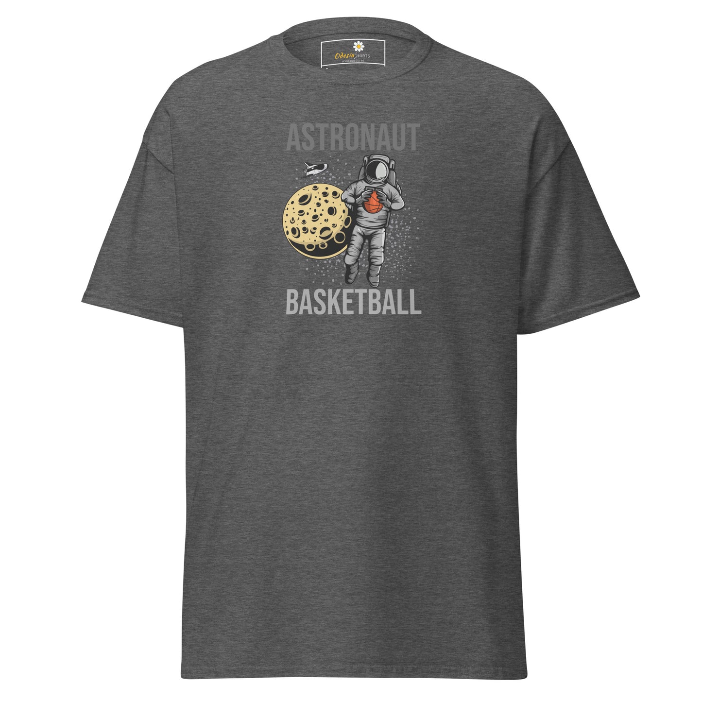 Unisex classic t-shirt - ASTRONAUT BASKETBALL - REGULAR