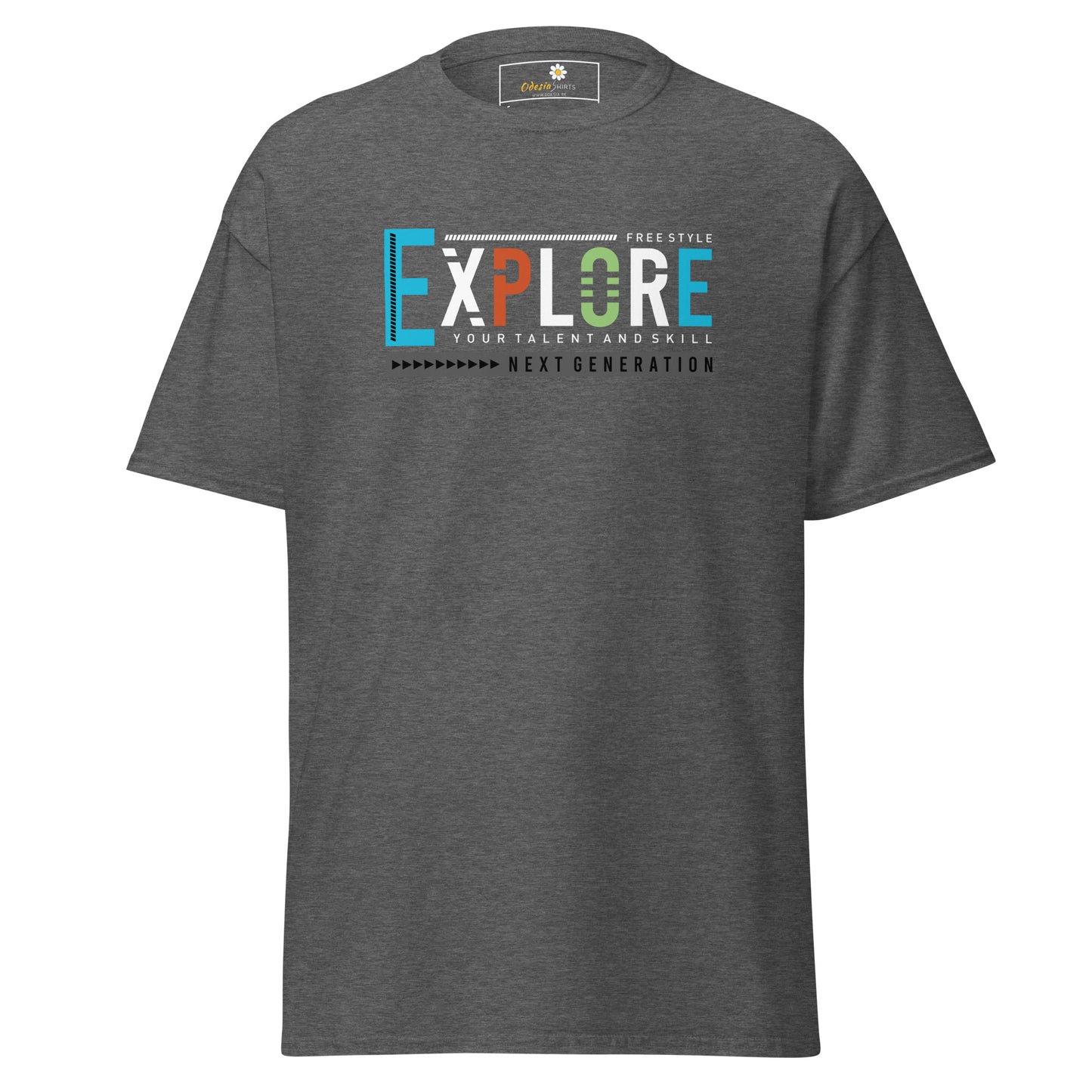Unisex classic t-shirt - ADVENTURE EXPLORE FREESTYLE - REGULAR