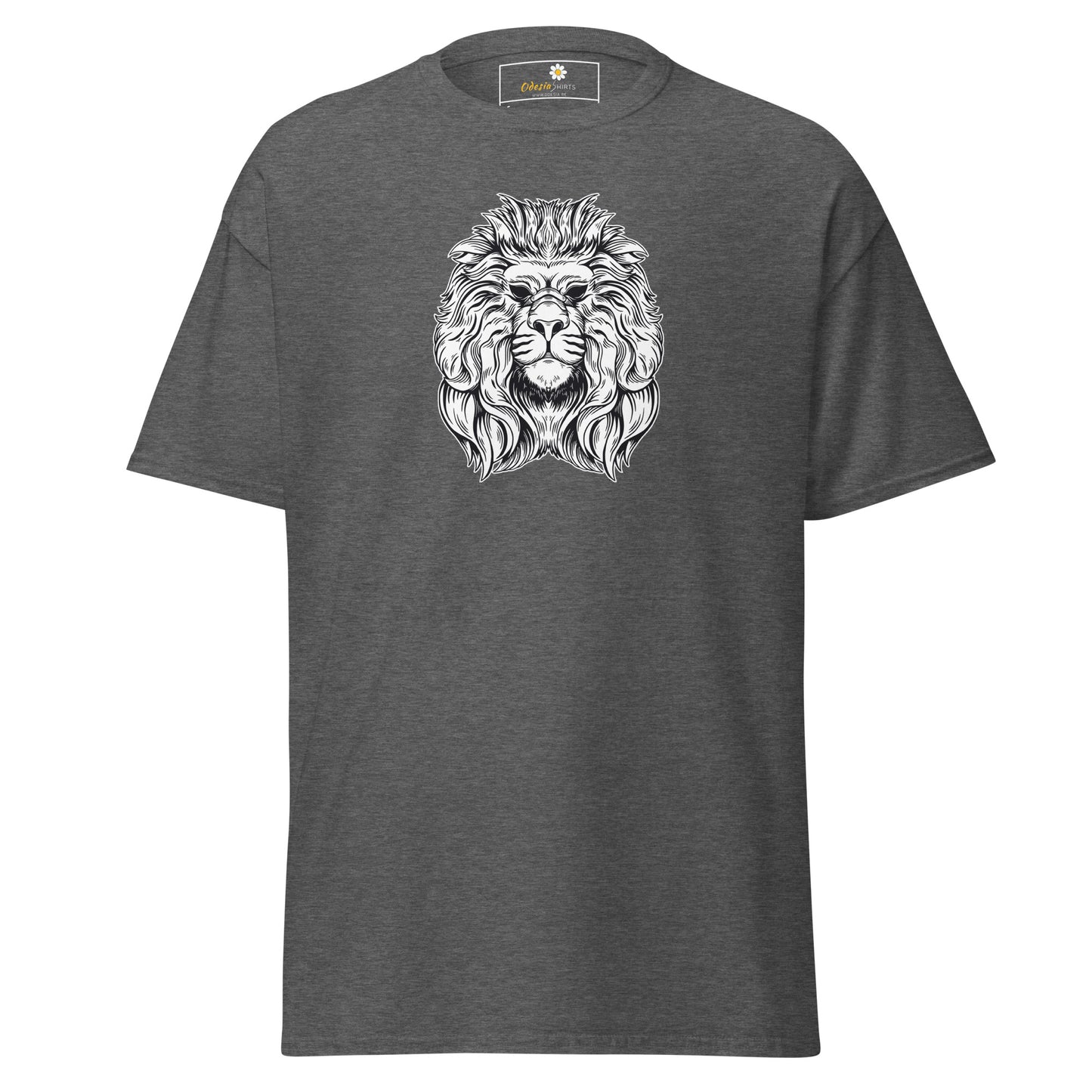 Unisex classic t-shirt - WILD LIFE LION HEAD - REGULAR