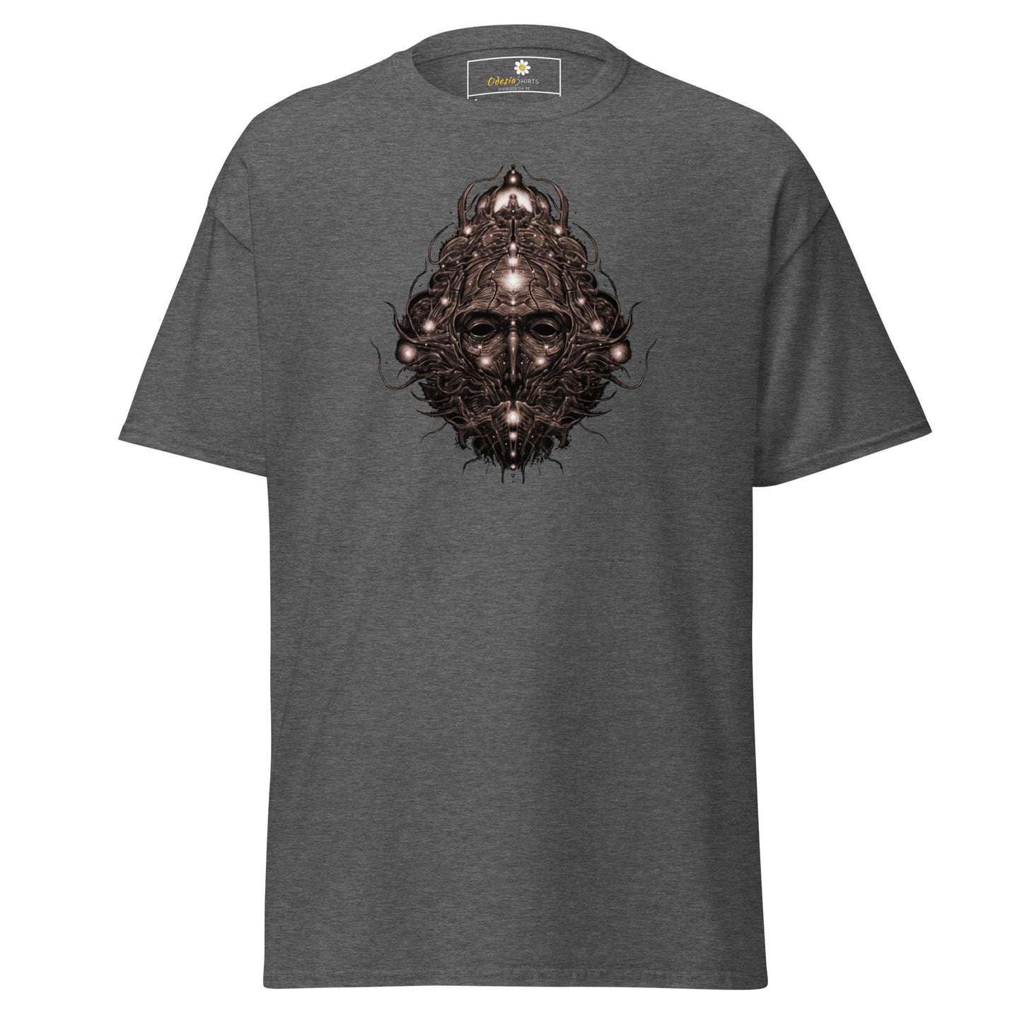 Unisex classic t-shirt - ABSTRACT HUMAN FACE - REGULAR