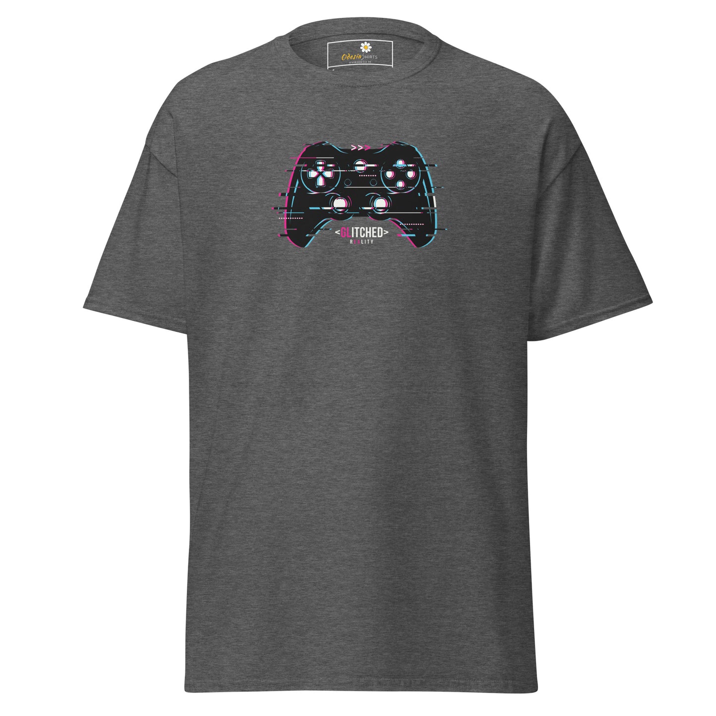 Unisex classic t-shirt - GAMERS GLITCHED CONTROLLER - REGULAR