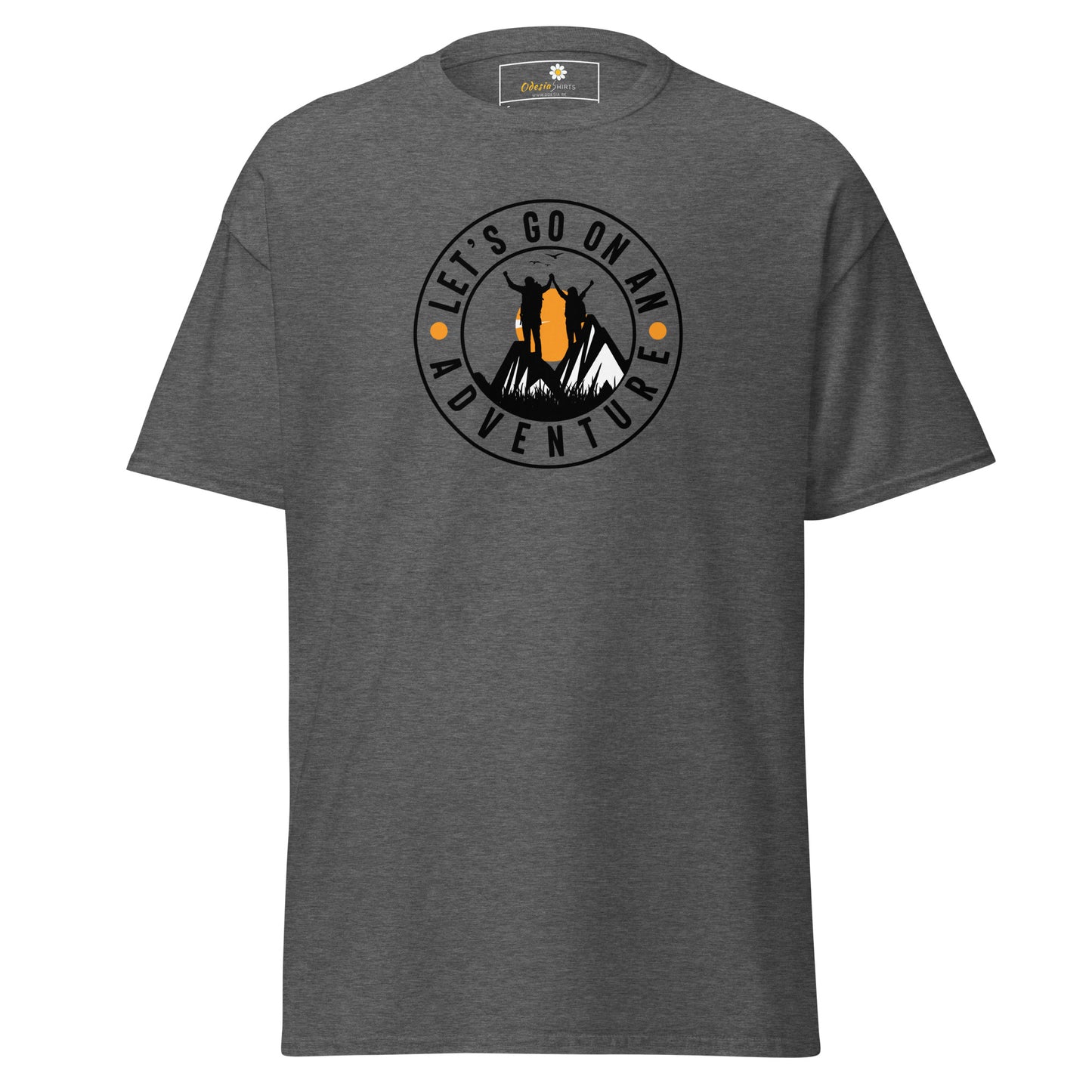 Unisex classic t-shirt - ADVENTURE GO ON - REGULAR