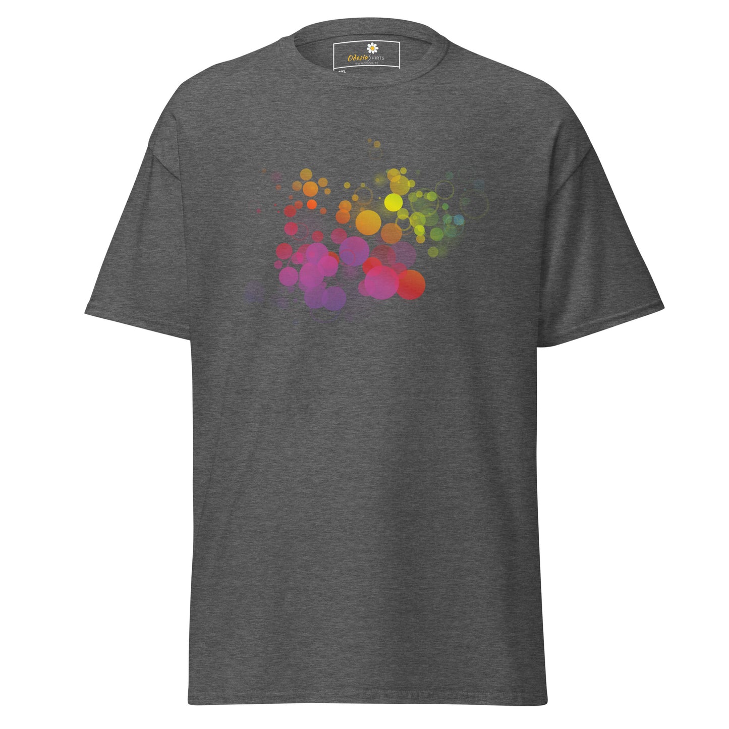 T-shirt classique unisexe - BULLES ABSTRAITES - GRANDES