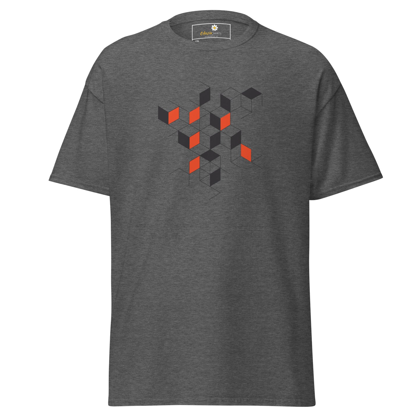 Unisex classic t-shirt - ABSTRACT SQUARES - BIG