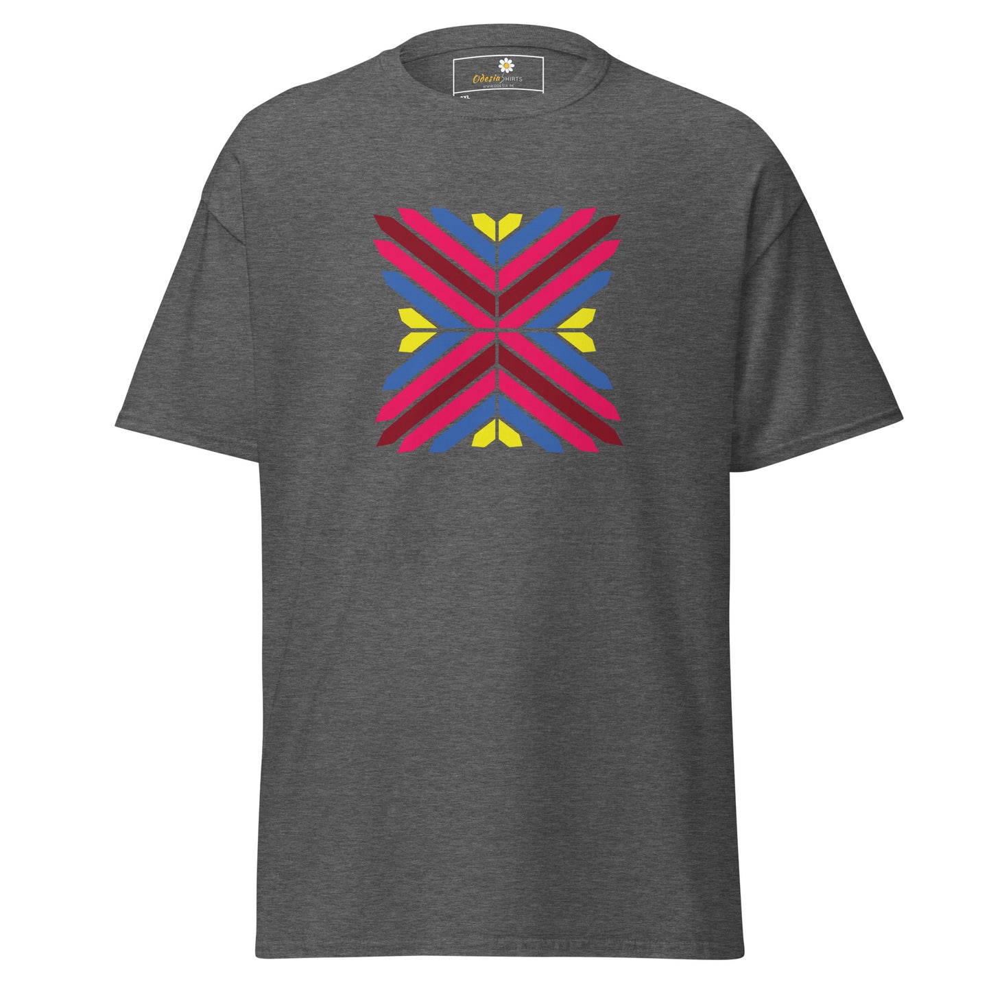 Unisex classic t-shirt - ABSTRACT TRIANGLES - BIG