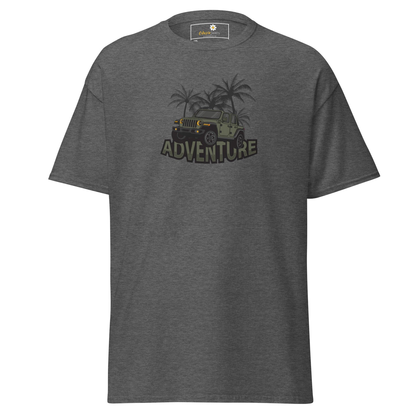 Unisex classic t-shirt - ADVENTURE OFF-ROAD 4x4 - BIG