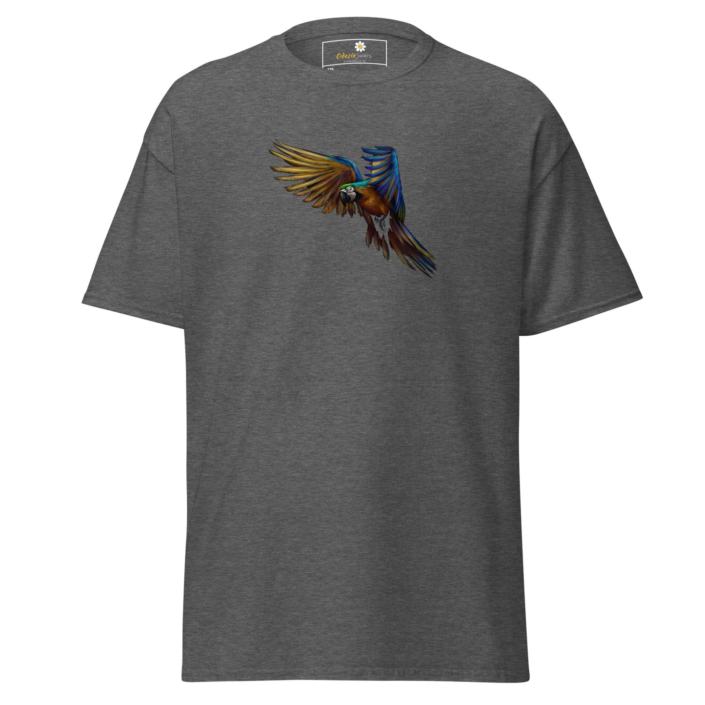 Heren klassiek t-shirt - WILDLIFE PARROT - GROOT