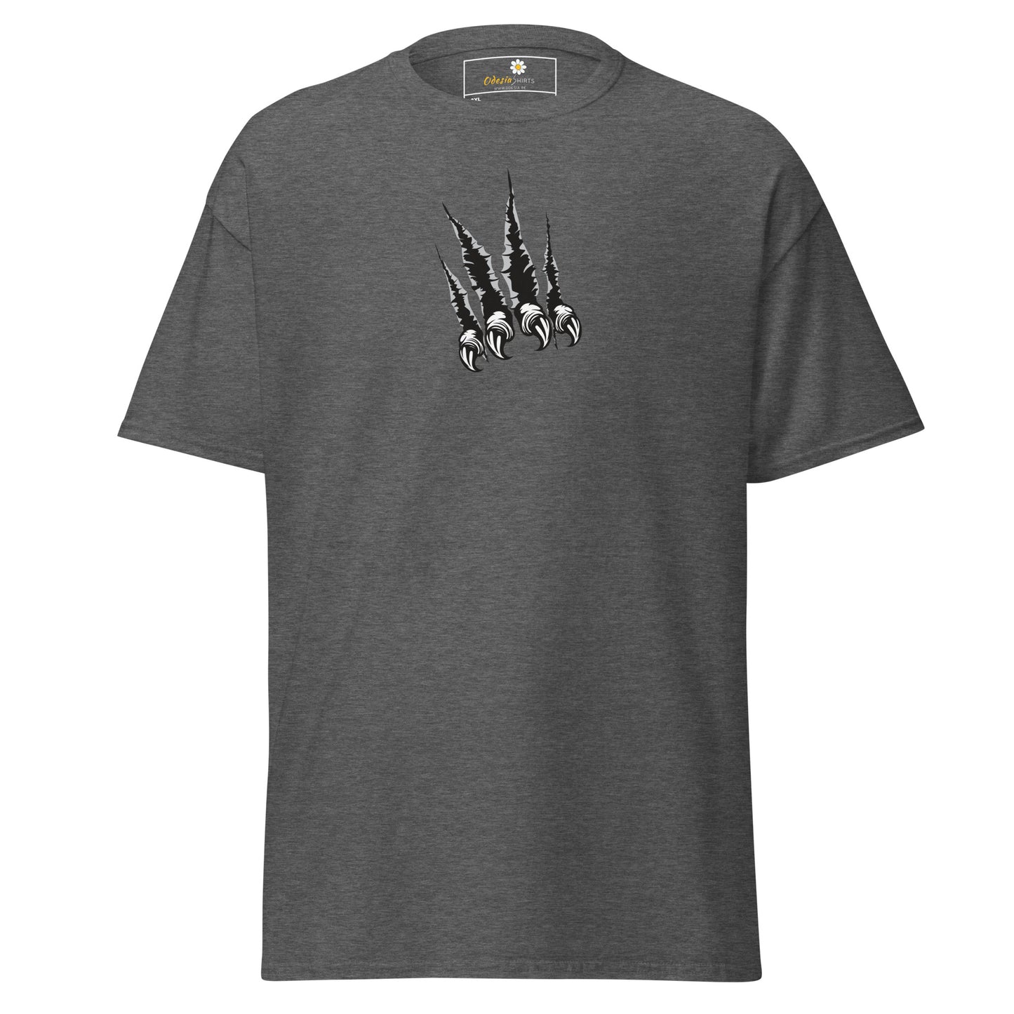 Klassiek heren t-shirt - WILDLIFE CLAWS - GROOT