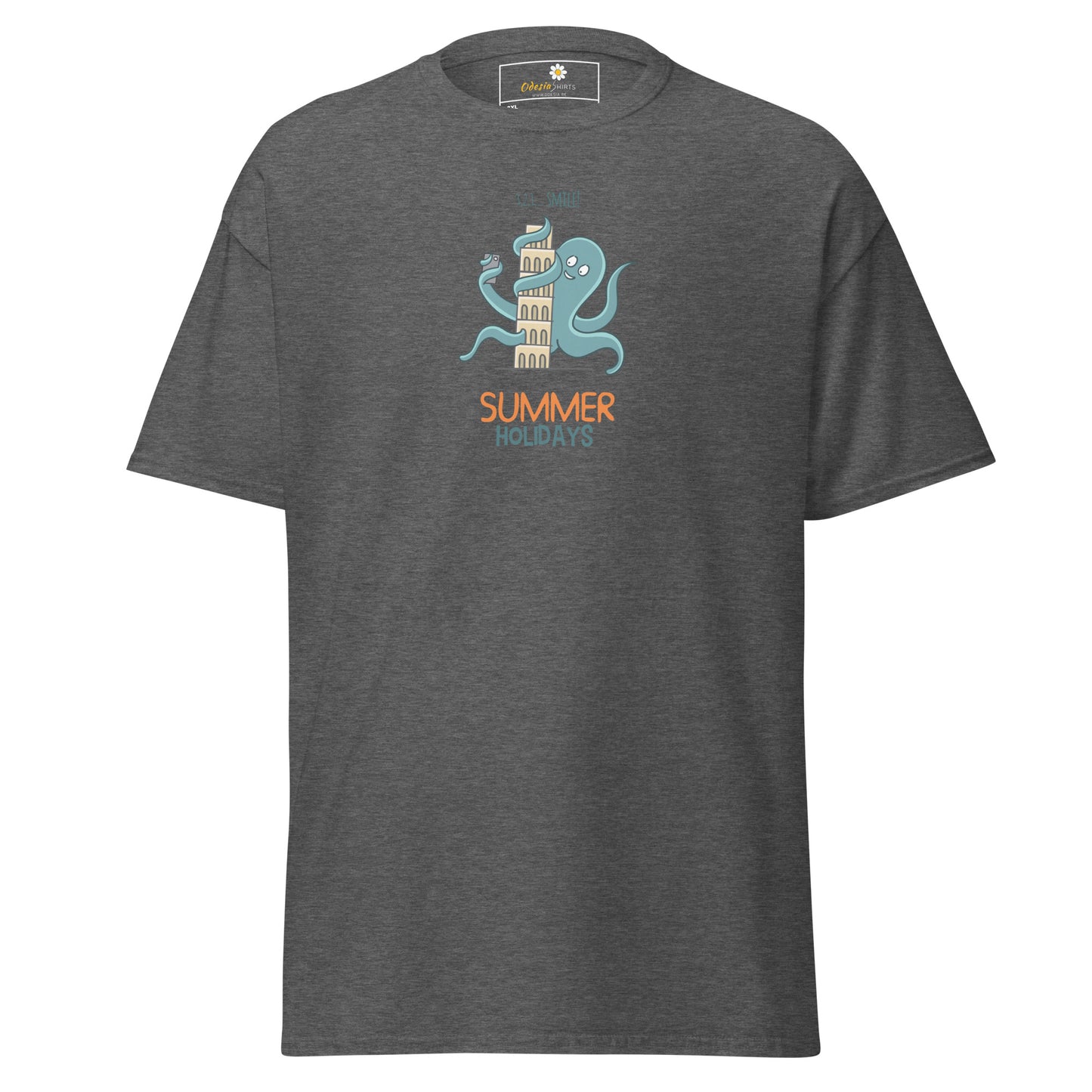 Heren klassiek t-shirt - ZOMERPLEZIERVAKANTIES - GROOT
