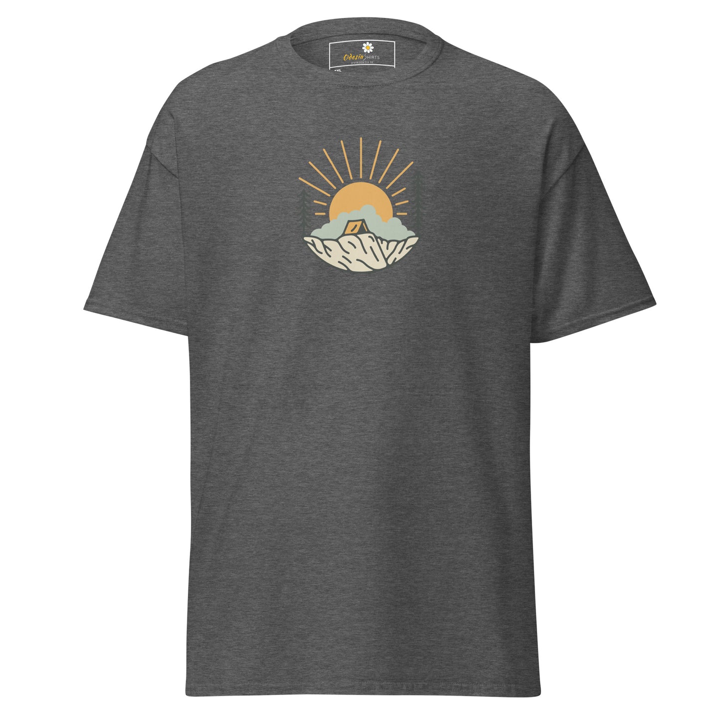 Unisex classic t-shirt - ADVENTURE SUNNY CIRCLE - BIG
