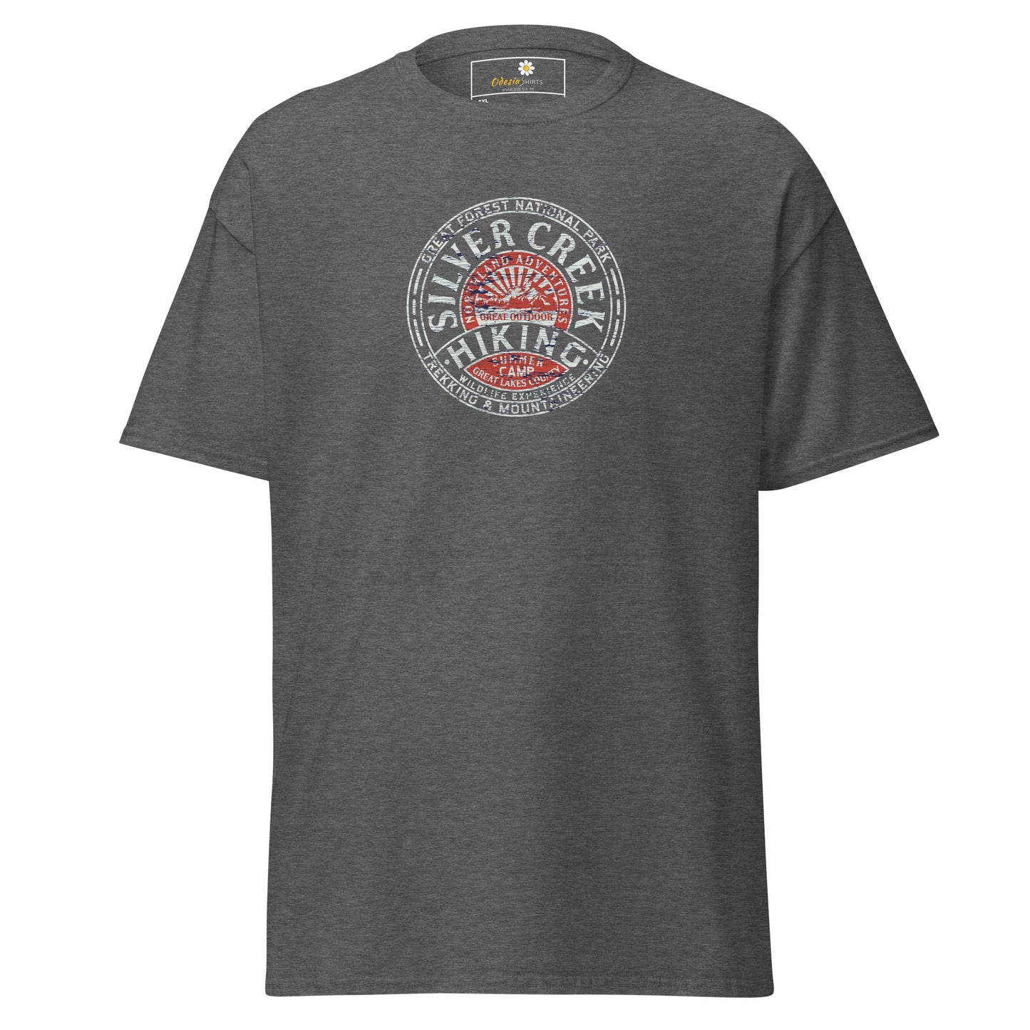 Unisex classic t-shirt - ADVENTURE SILVER CREEK HIKING - BIG