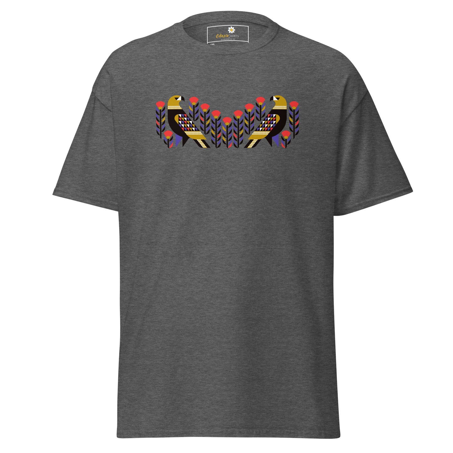 Heren klassiek t-shirt - WILDLIFE PERU BIRDS - GROOT