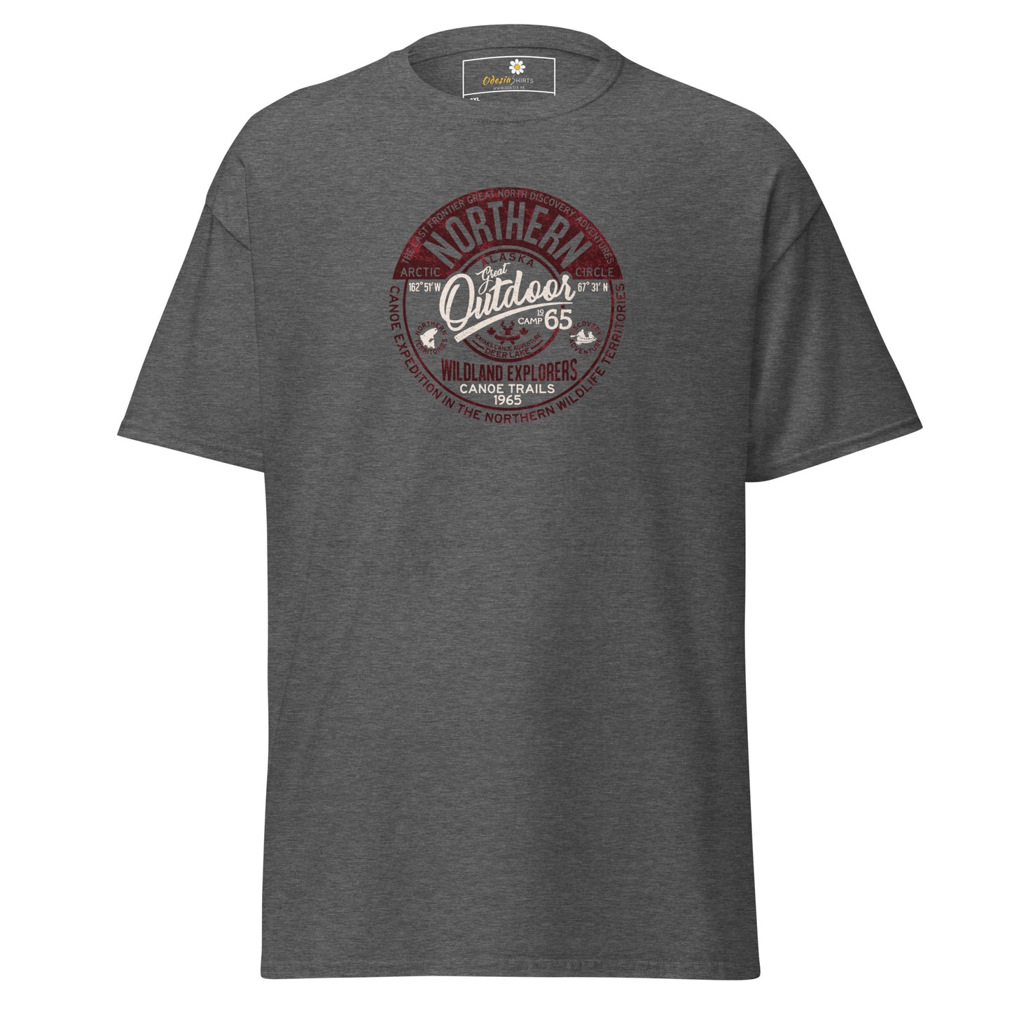 Unisex classic t-shirt - ADVENTURE NORTHERN OUTDOORS - BIG