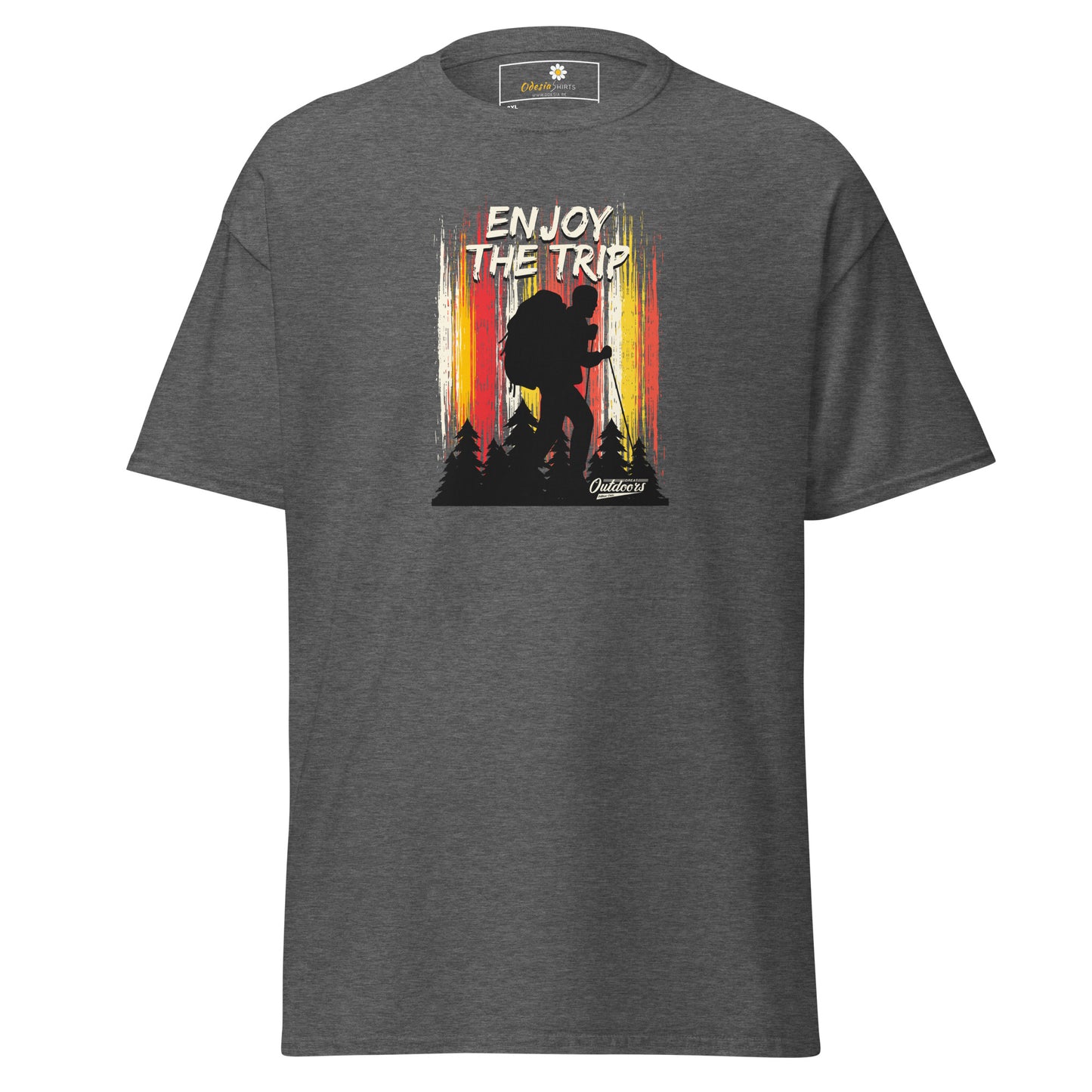 Unisex classic t-shirt - ADVENTURE ENJOY THE TRIP - BIG