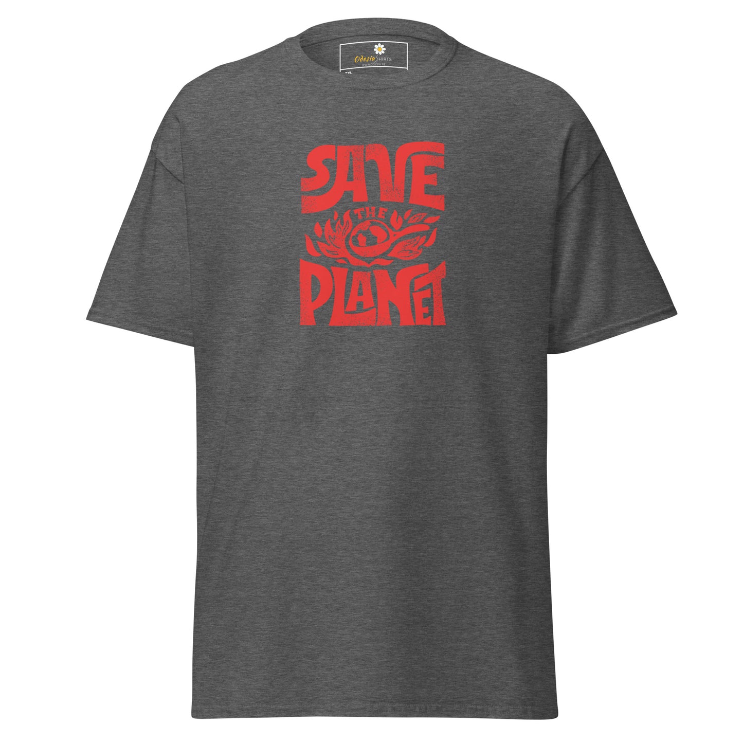 Unisex classic t-shirt - ECOLOGY SAVE THE PLANET - BIG
